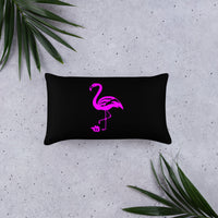 tsgabrielle® • Flamant 🦩 Rose • Pillows • Black • 3 Sizes
