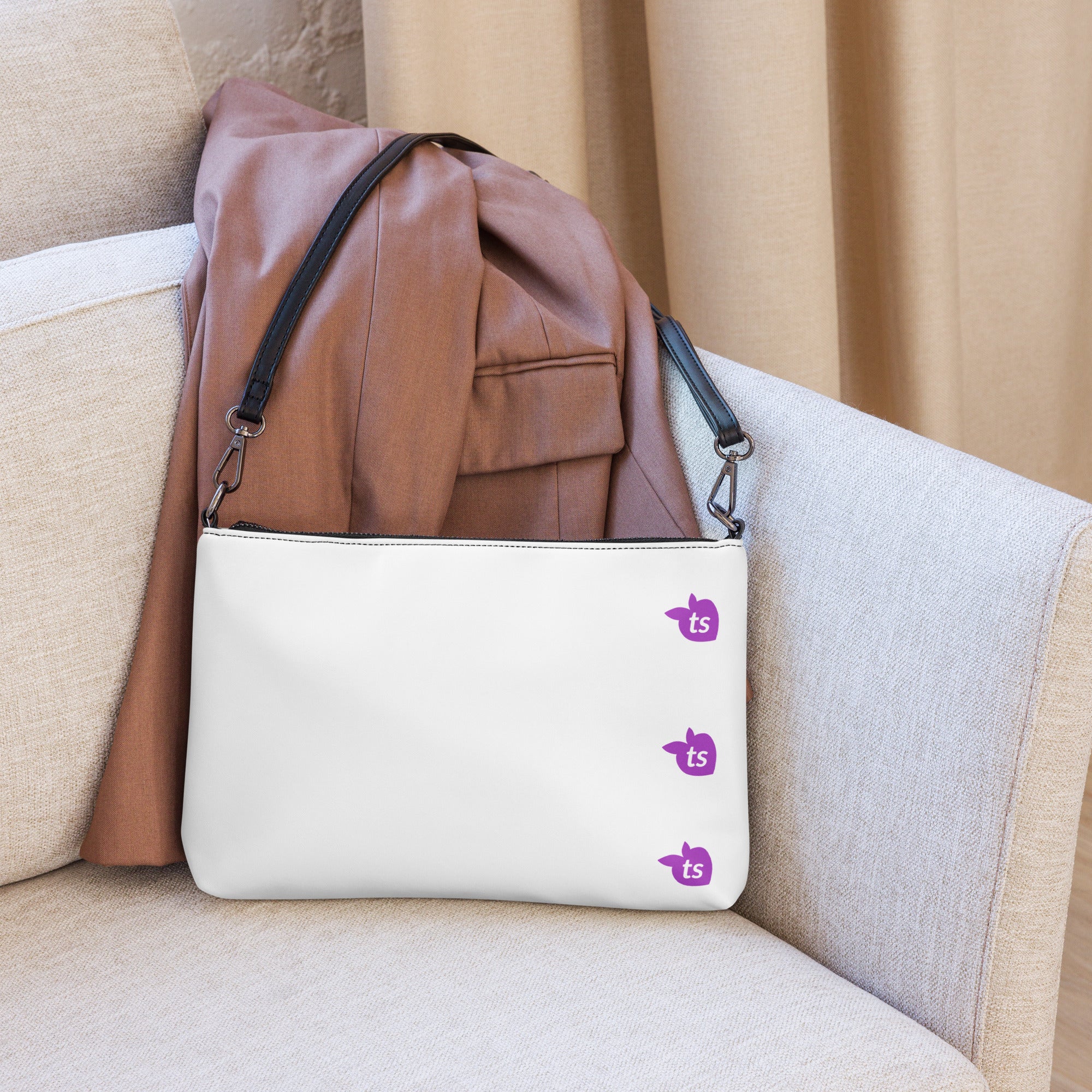tsgabrielle® • Crossbody Bag • White • 29 x 20cm