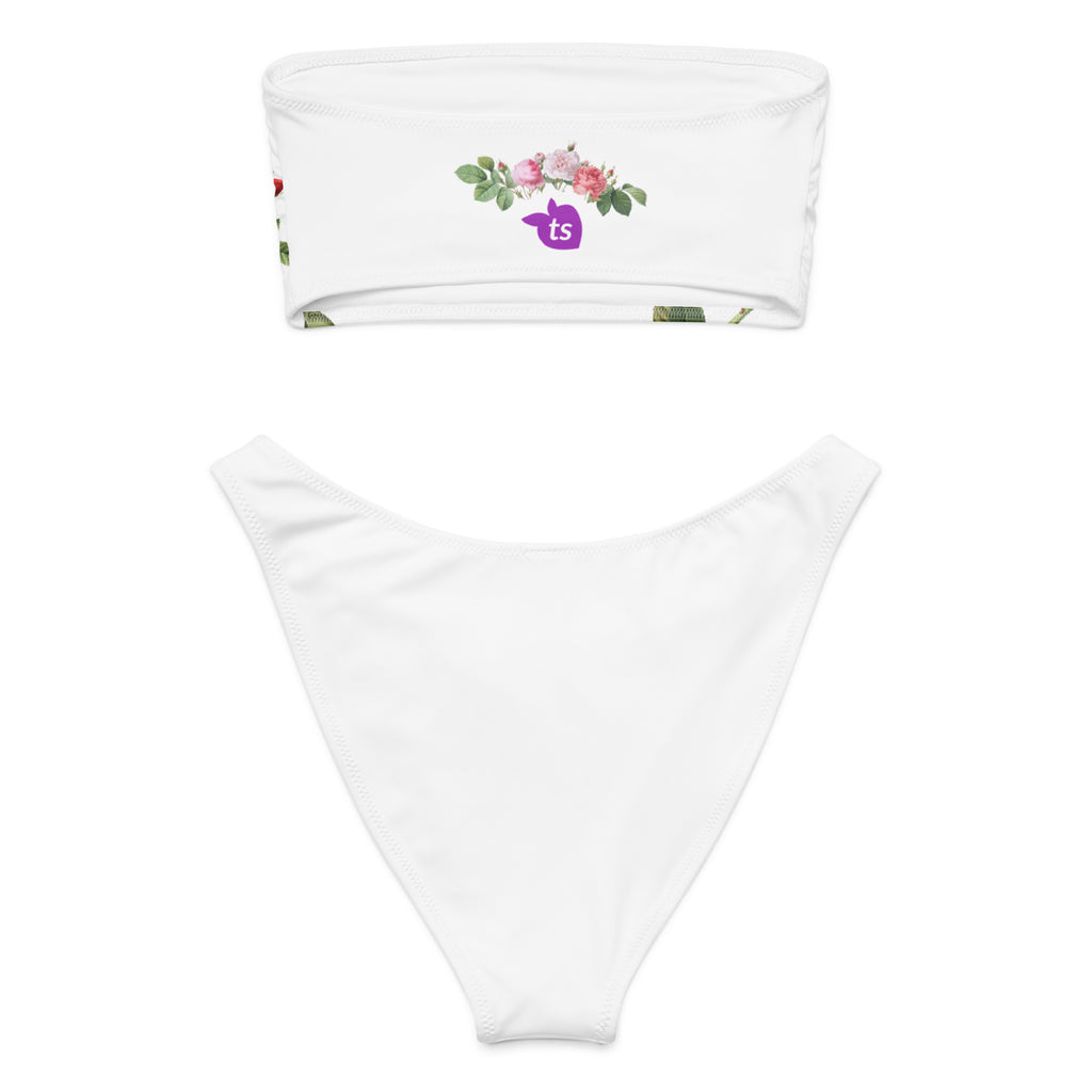 tsgabrielle® • Trans / Women's • TransFLOWer • Recycled Bandeau Bikini