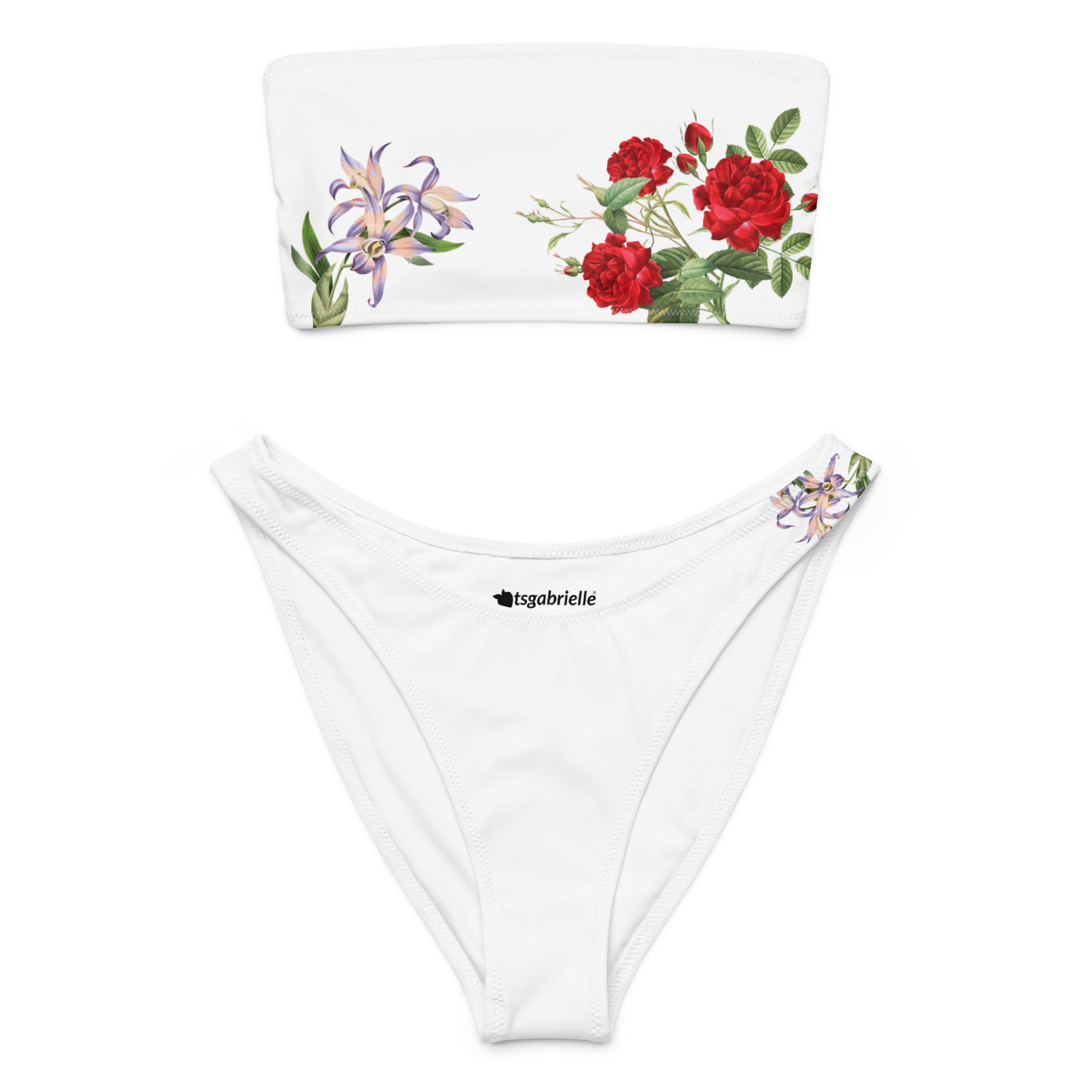 tsgabrielle® • Trans / Women's • TransFLOWer • Recycled Bandeau Bikini