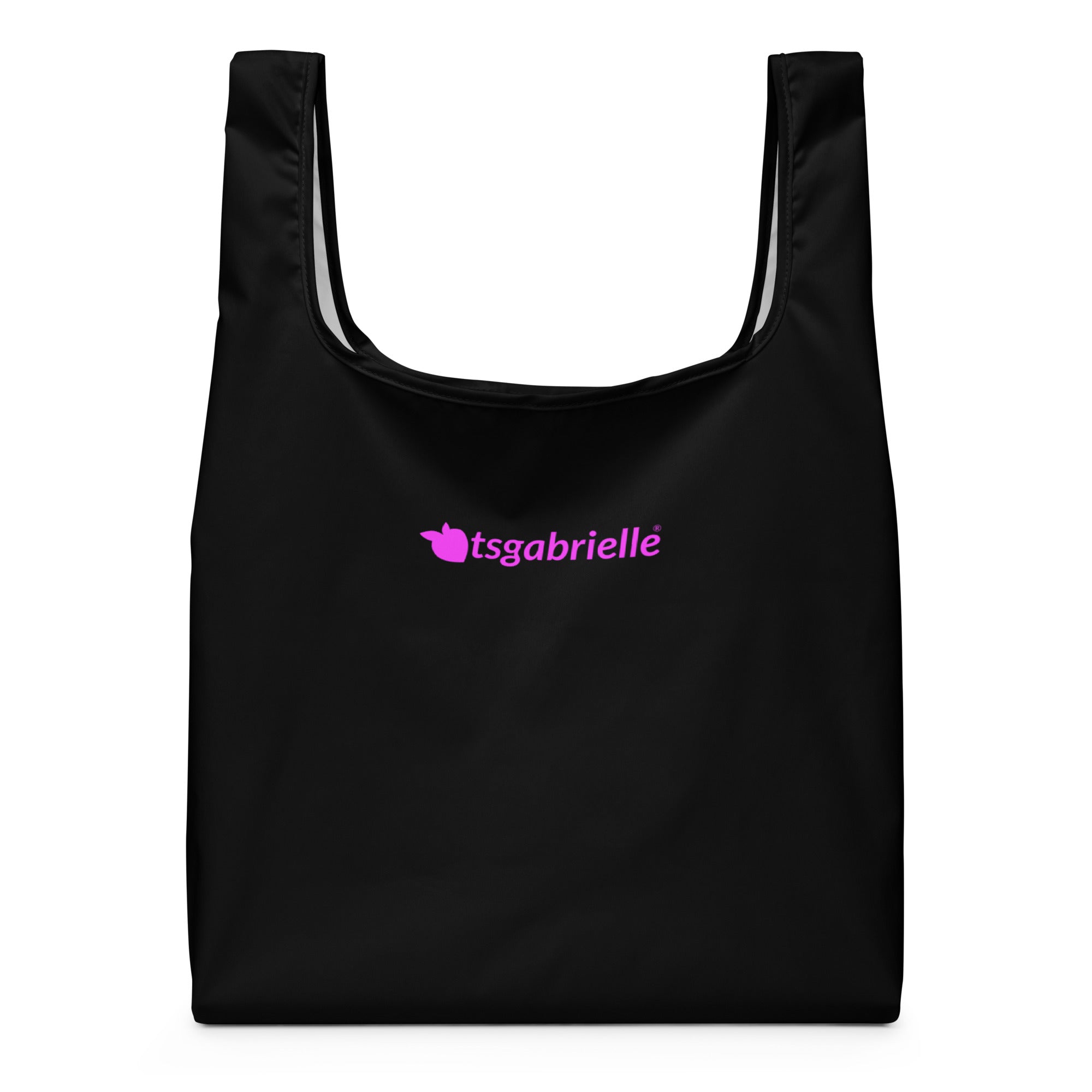tsgabrielle® • Flamant Rose • Shopping Bag • Black