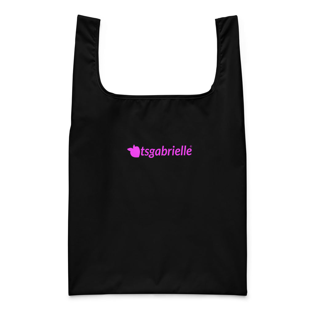 tsgabrielle® • Flamant Rose • Shopping Bag • Black