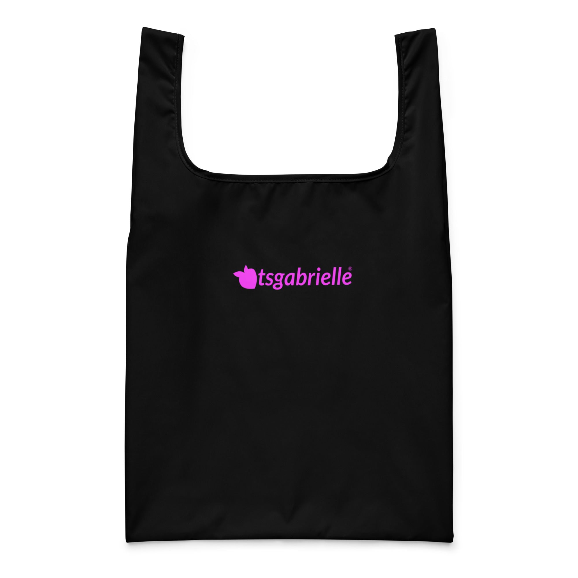 tsgabrielle® • Flamant Rose • Shopping Bag • Black