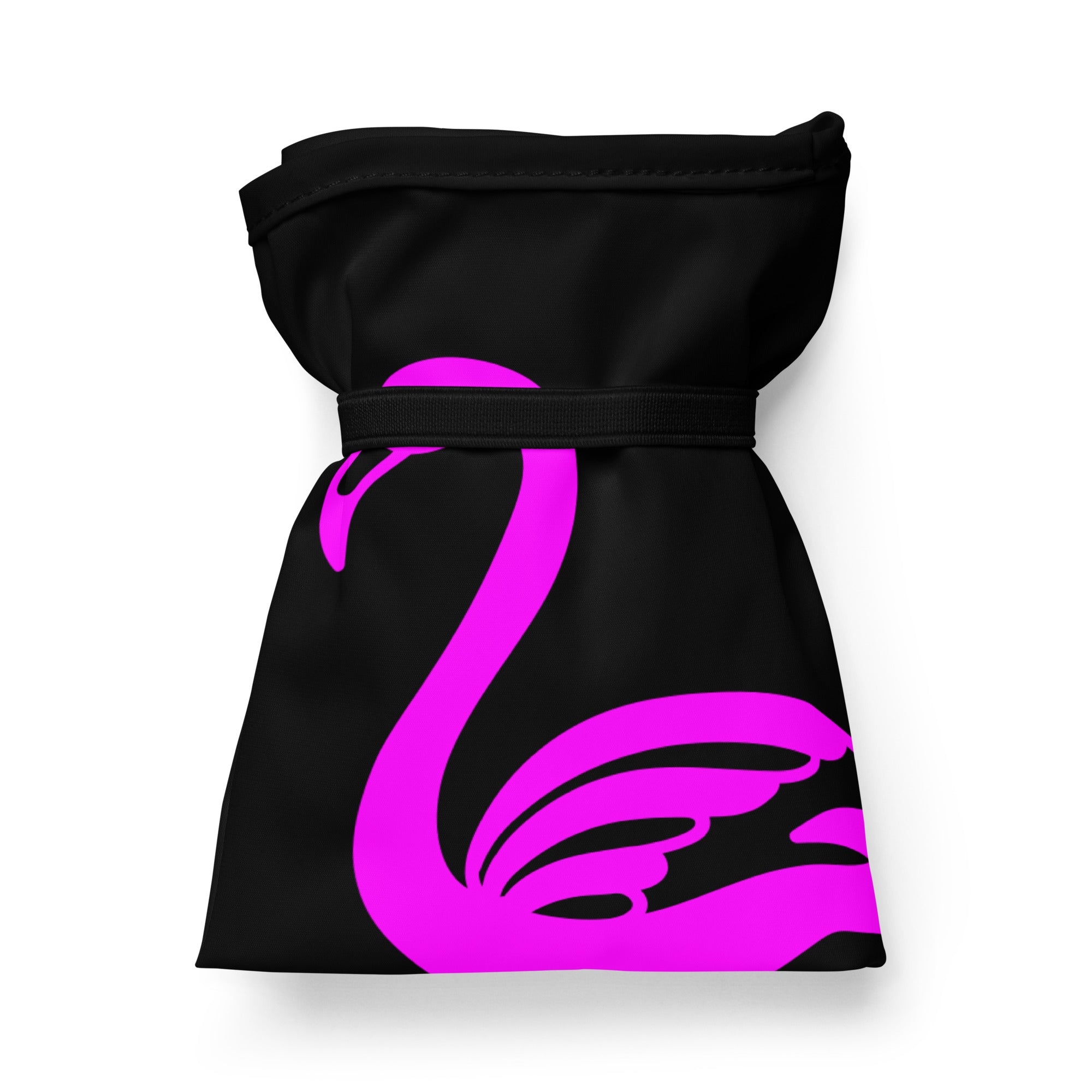 tsgabrielle® • Flamant Rose • Shopping Bag • Black