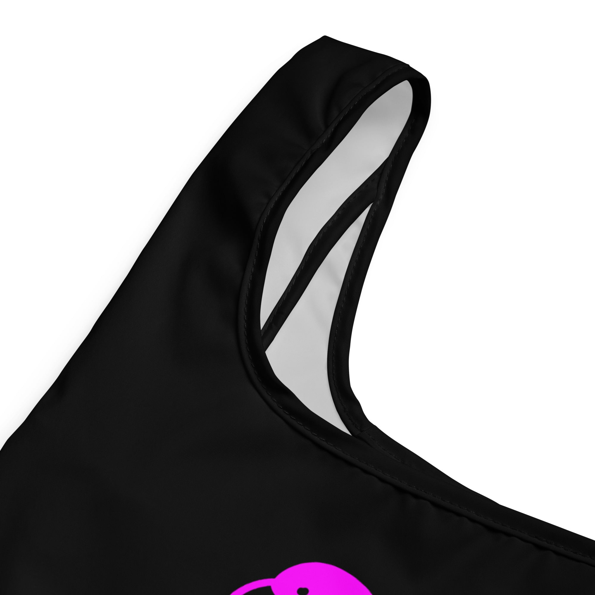 tsgabrielle® • Flamant Rose • Shopping Bag • Black