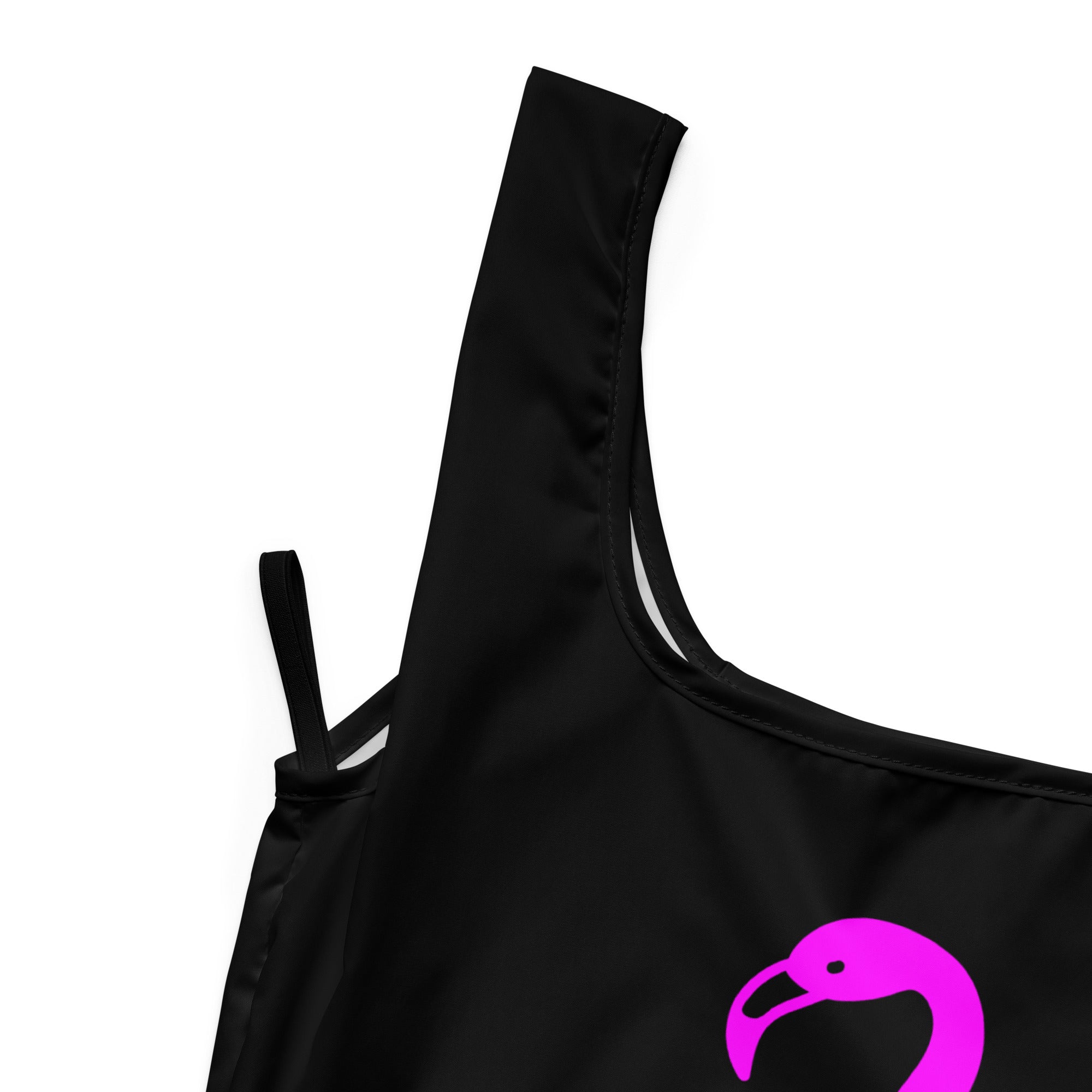 tsgabrielle® • Flamant Rose • Shopping Bag • Black