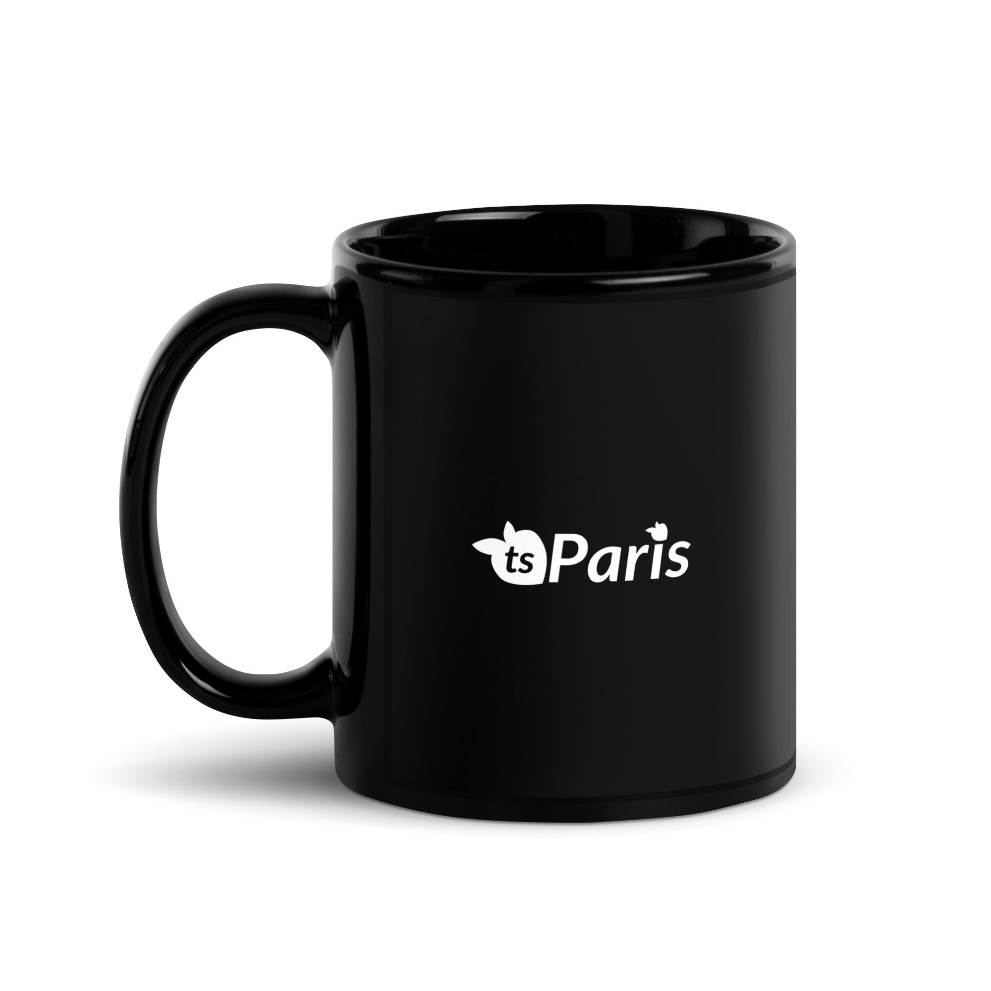tsgabrielle® • Paris • Blankt krus • Sort • Keramik • 2 størrelser