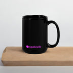 tsgabrielle • Flamant Rose • Glossy Mug • Black • Ceramic • 2 Sizes