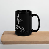tsgabrielle® • Paris • Glossy Mug • Black • Ceramic • 2 Sizes