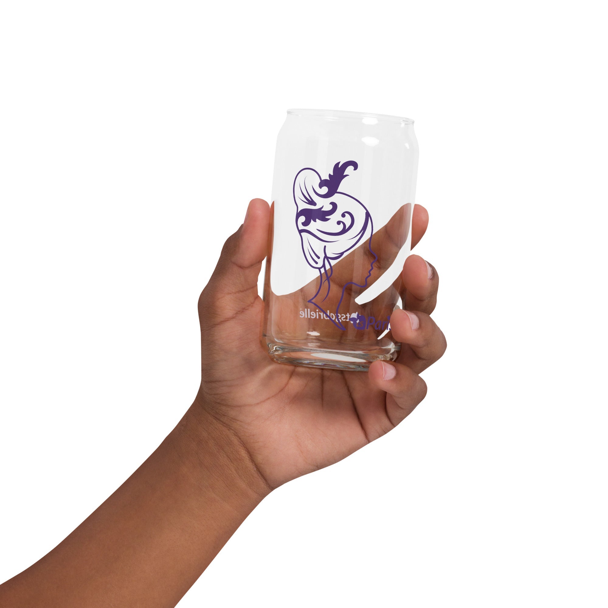 tsgabrielle® • Paris - Marie Antoinette • Can-Shaped Glass • 16 oz • 2 Options