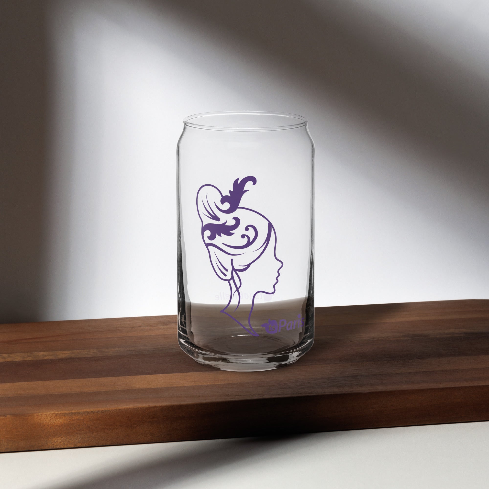 tsgabrielle® • Paris - Marie Antoinette • Can-Shaped Glass • 16 oz • 2 Options