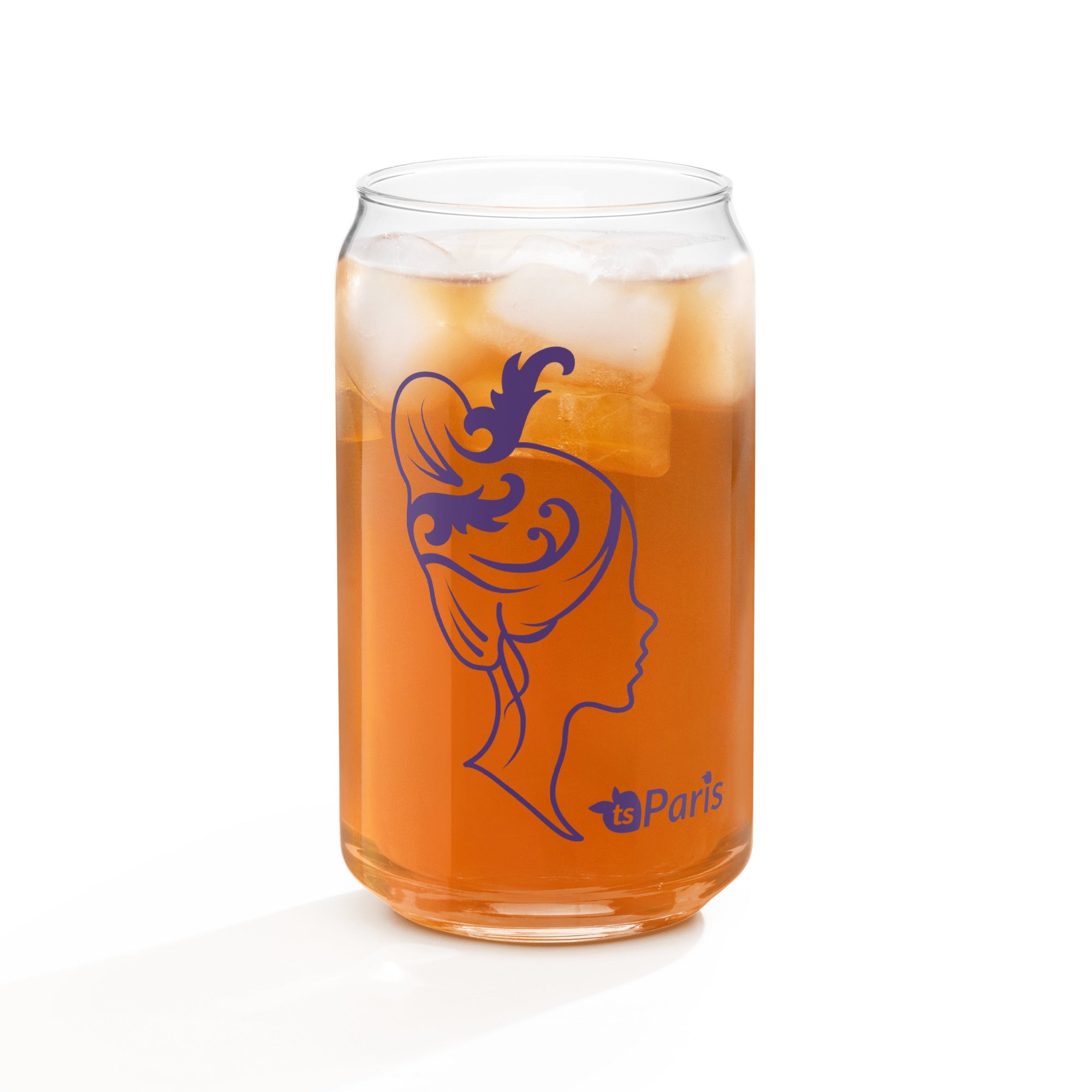 tsgabrielle® • Paris - Marie Antoinette • Can-Shaped Glass • 16 oz • 2 Options