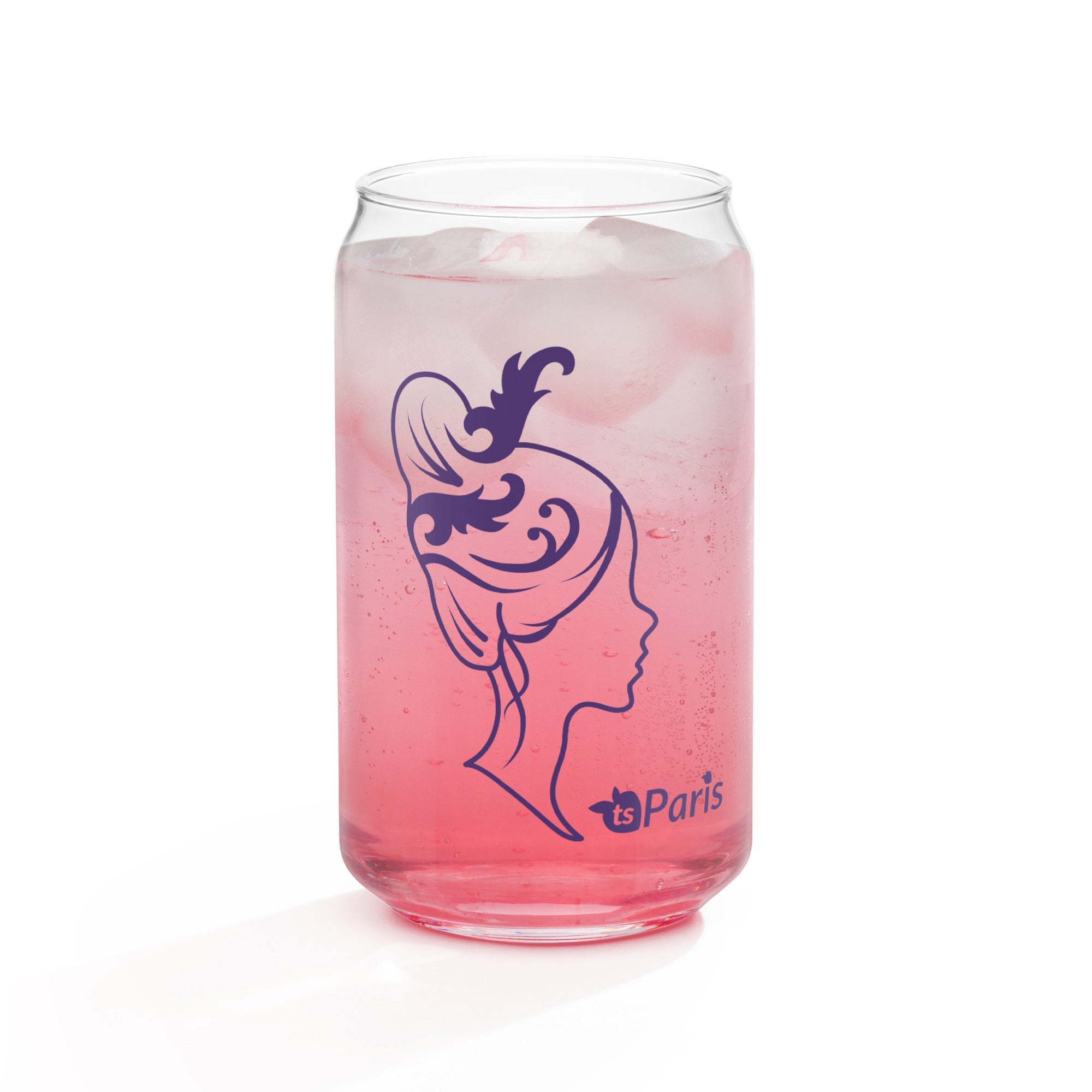 tsgabrielle® • Paris - Marie Antoinette • Can-Shaped Glass • 16 oz • 2 Options