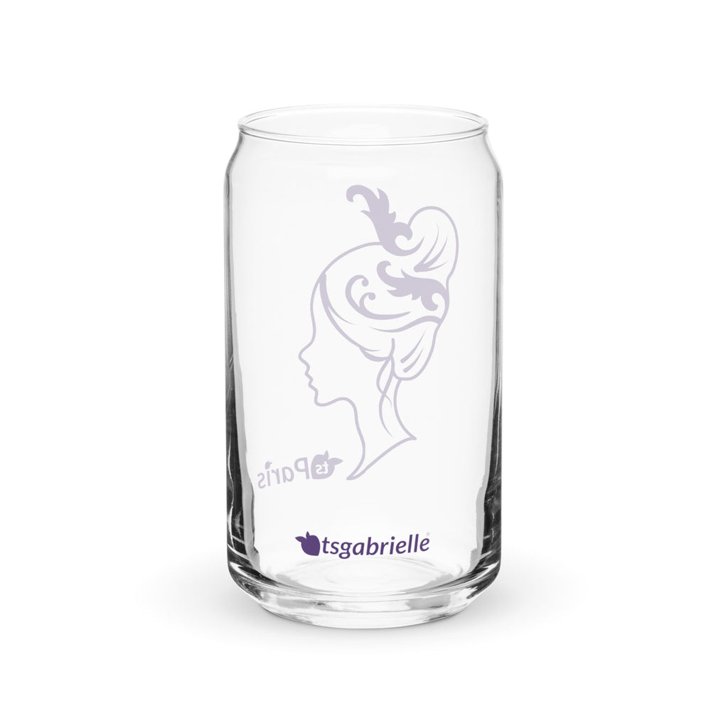 tsgabrielle® • Paris - Marie Antoinette • Can-Shaped Glass • 16 oz • 2 Options