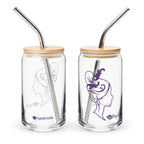 tsgabrielle® • Paris - Marie Antoinette • Can-Shaped Glass • 16 oz • 2 Options