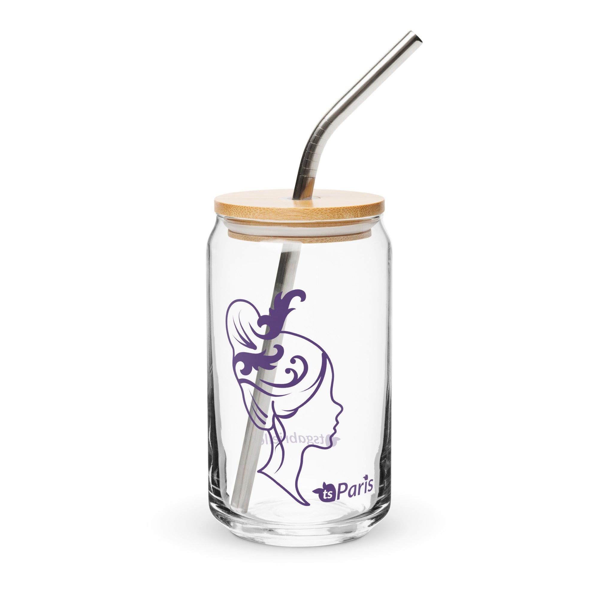 tsgabrielle® • Paris - Marie Antoinette • Can-Shaped Glass • 16 oz • 2 Options