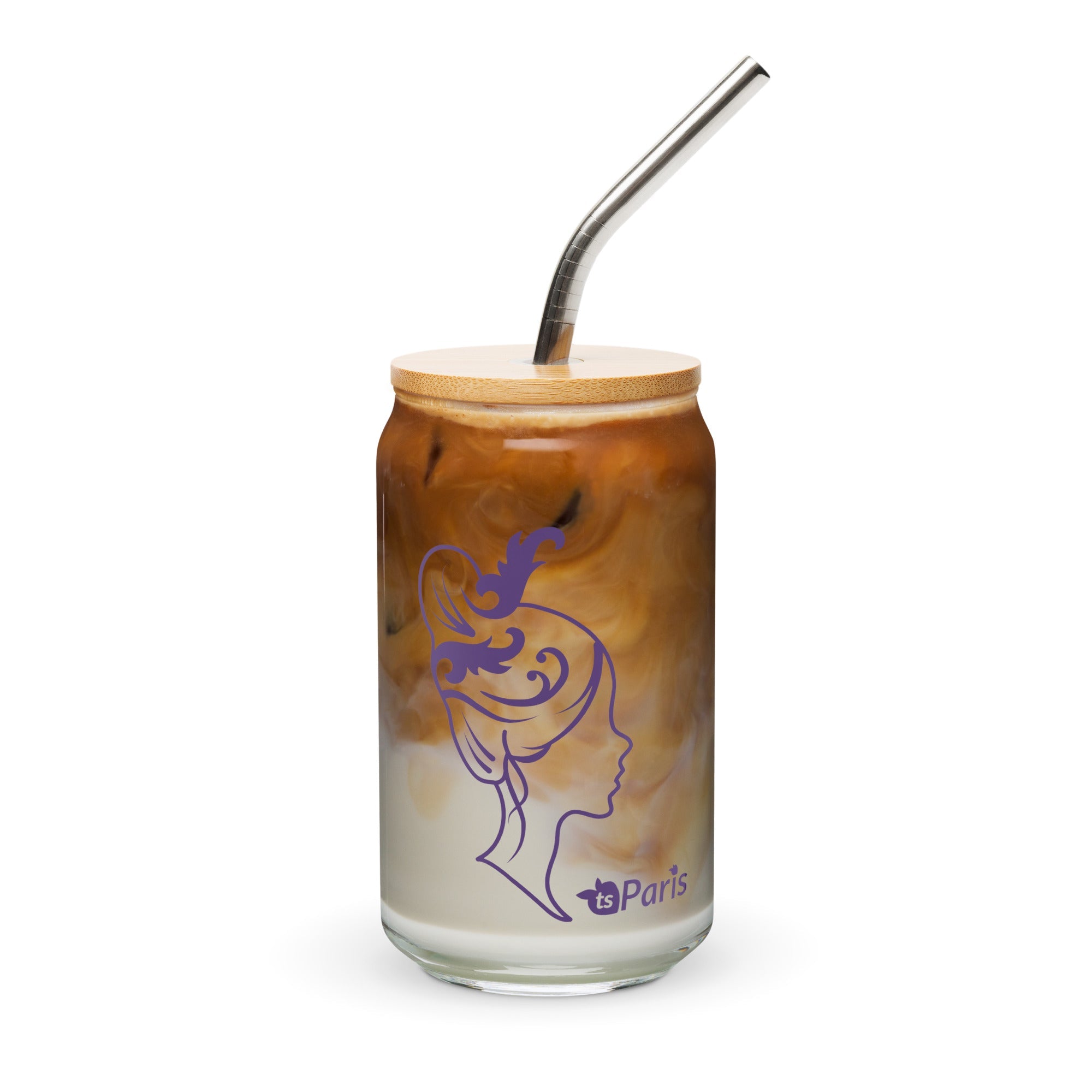 tsgabrielle® • Paris - Marie Antoinette • Can-Shaped Glass • 16 oz • 2 Options