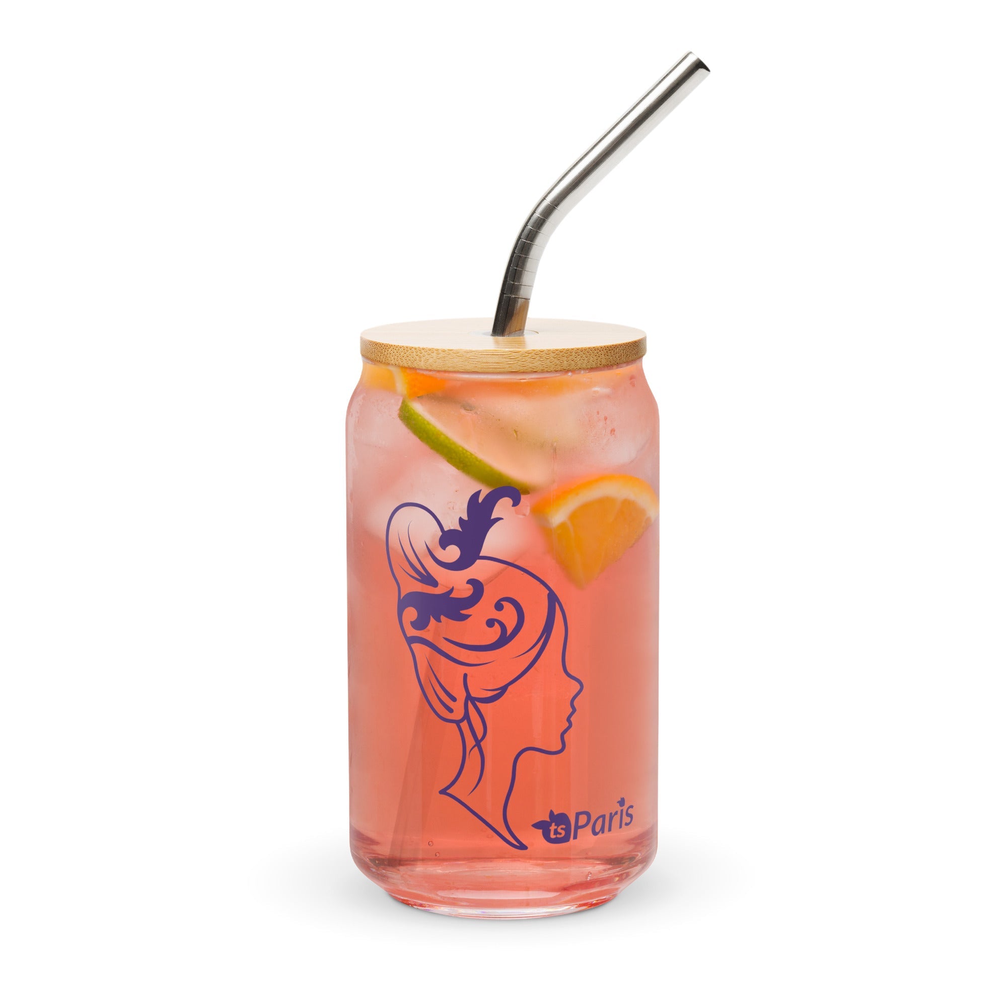 tsgabrielle® • Paris - Marie Antoinette • Can-Shaped Glass • 16 oz • 2 Options