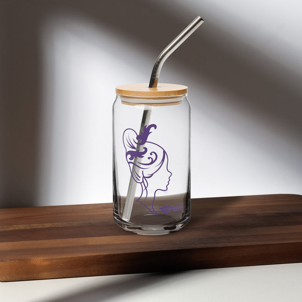 tsgabrielle® • Paris - Marie Antoinette • Can-Shaped Glass • 16 oz • 2 Options