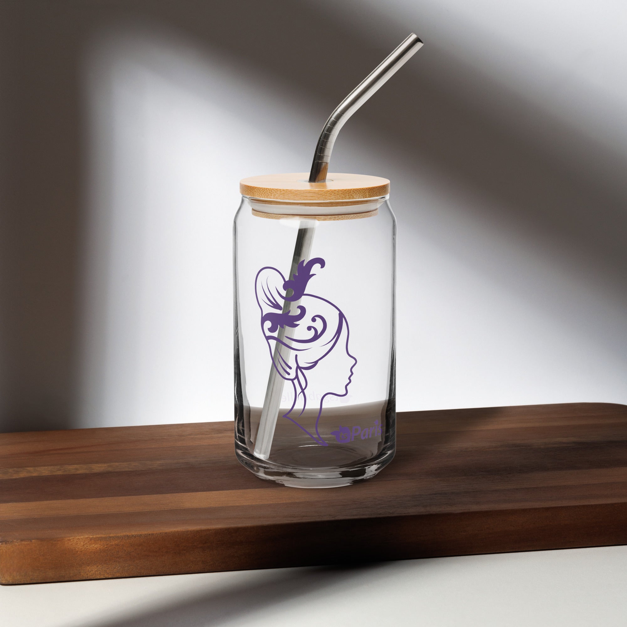 tsgabrielle® • Paris - Marie Antoinette • Can-Shaped Glass • 16 oz • 2 Options