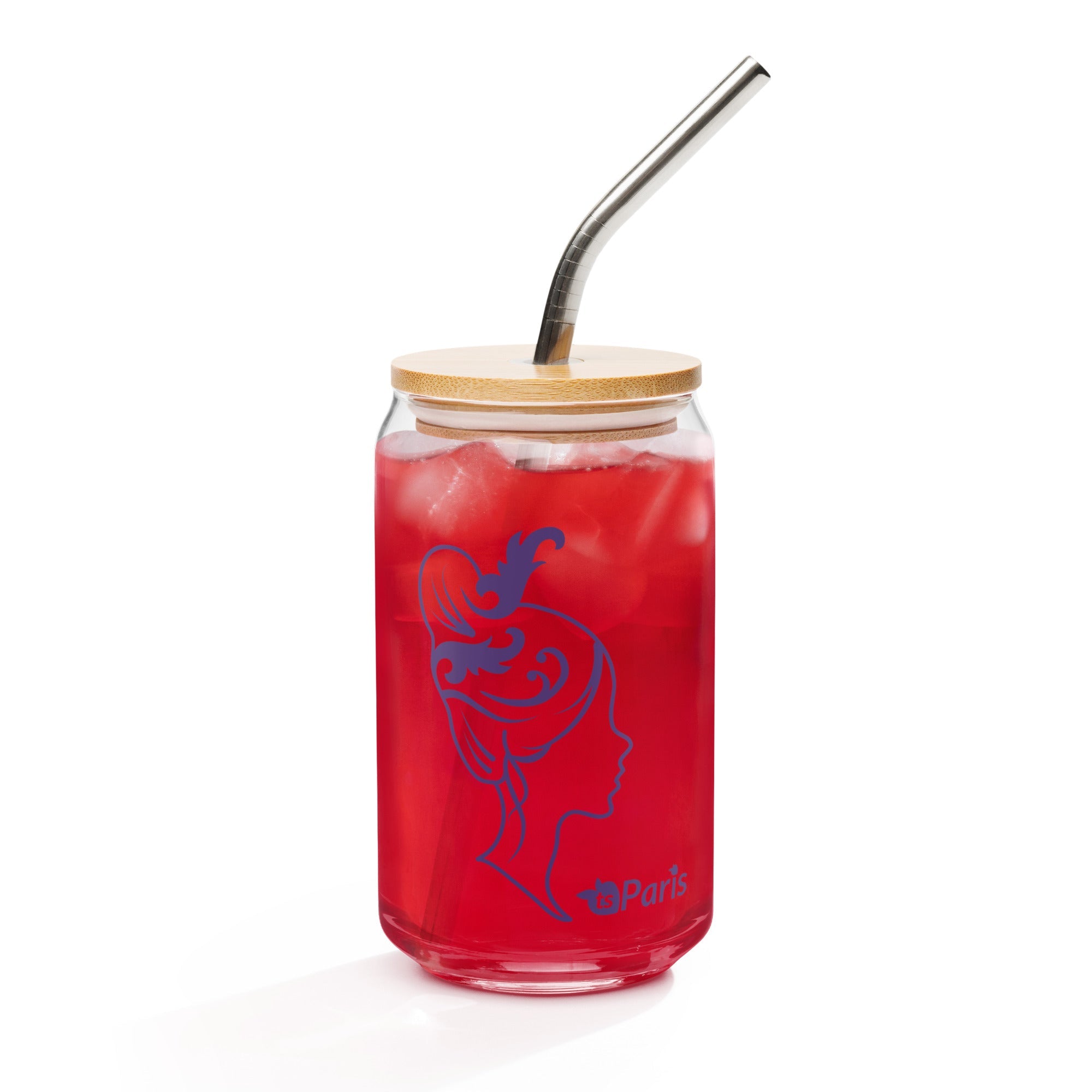 tsgabrielle® • Paris - Marie Antoinette • Can-Shaped Glass • 16 oz • 2 Options