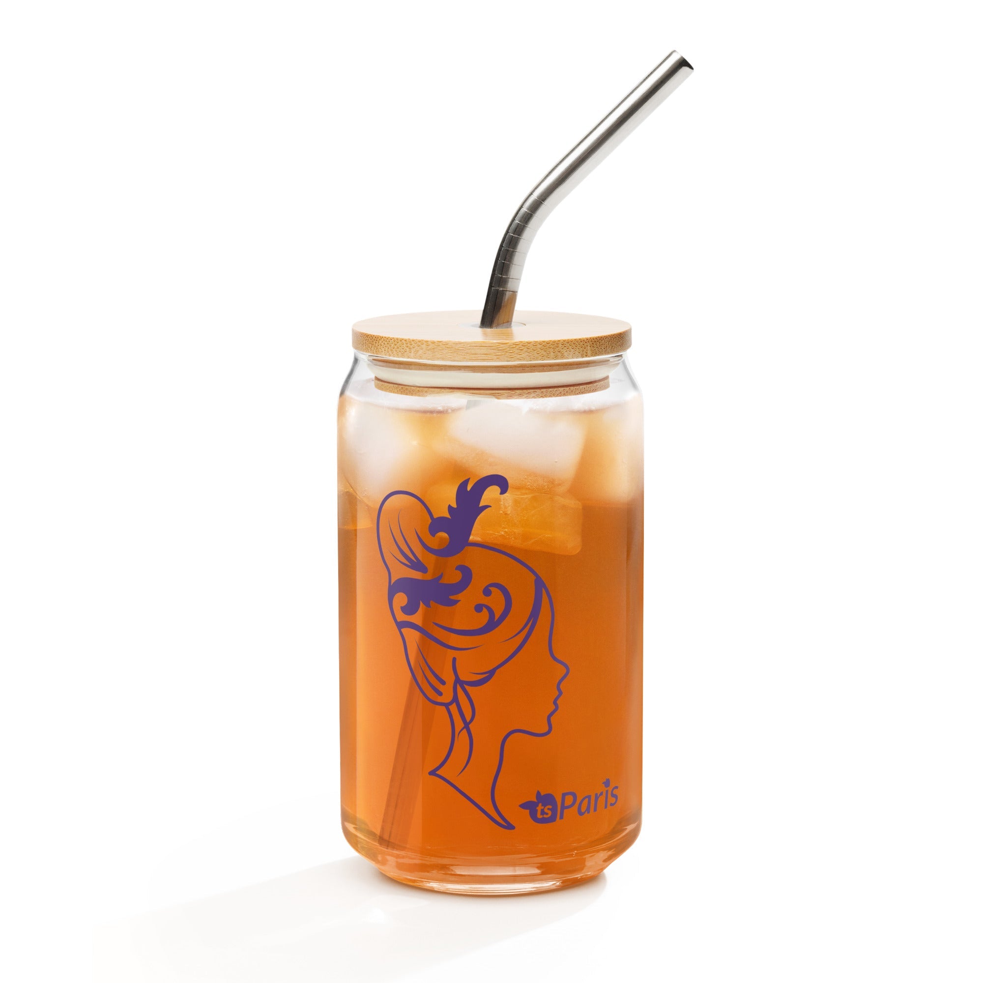 tsgabrielle® • Paris - Marie Antoinette • Can-Shaped Glass • 16 oz • 2 Options