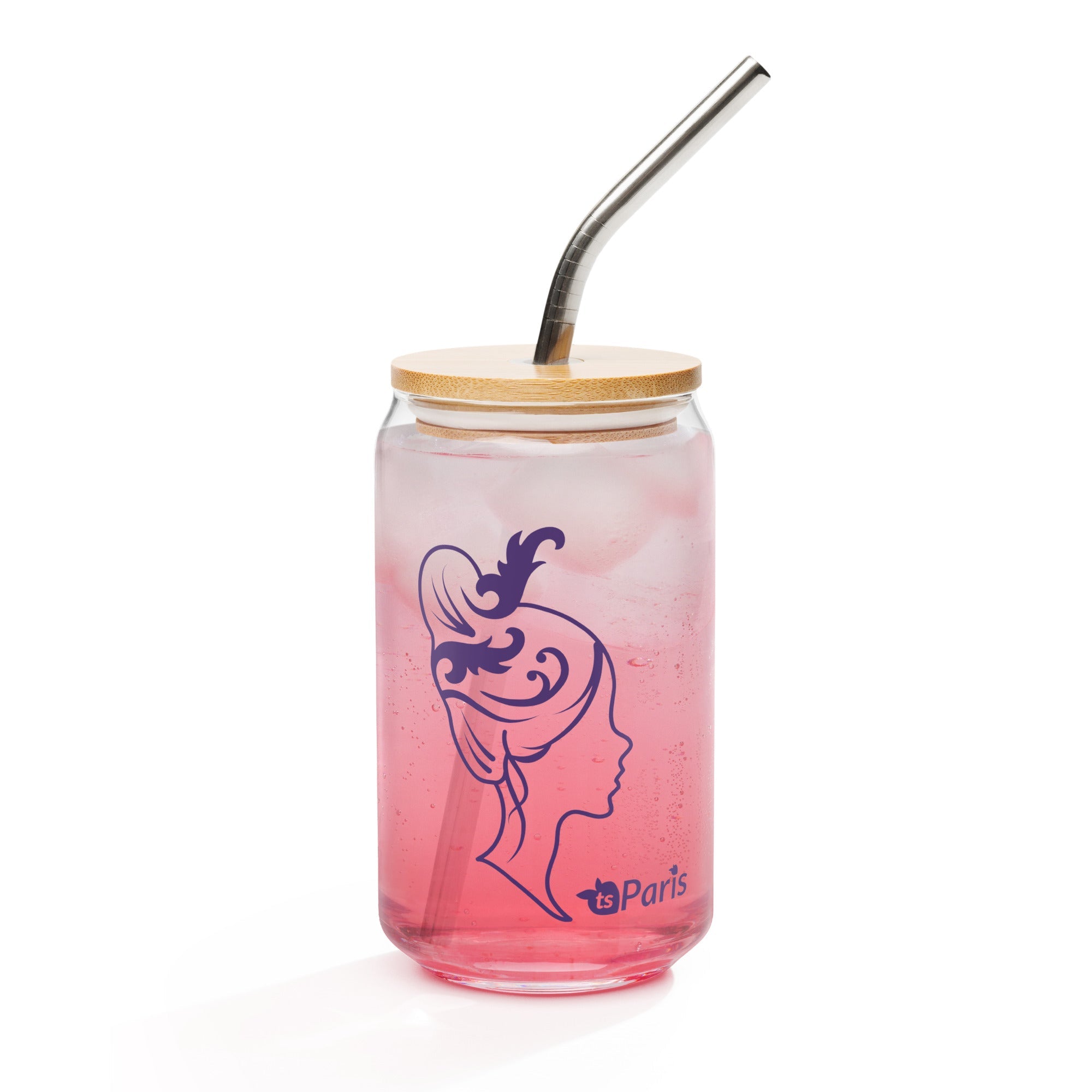 tsgabrielle® • Paris - Marie Antoinette • Can-Shaped Glass • 16 oz • 2 Options