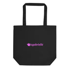 tsgabrielle® • Flamant Rose • Bag • Black • 100% Cotton Organic