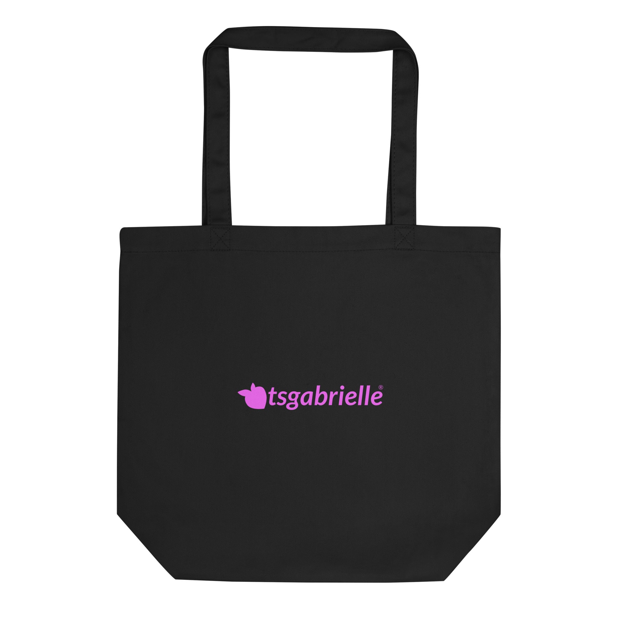 tsgabrielle® • Flamant Rose • Bag • Black • 100% Cotton Organic