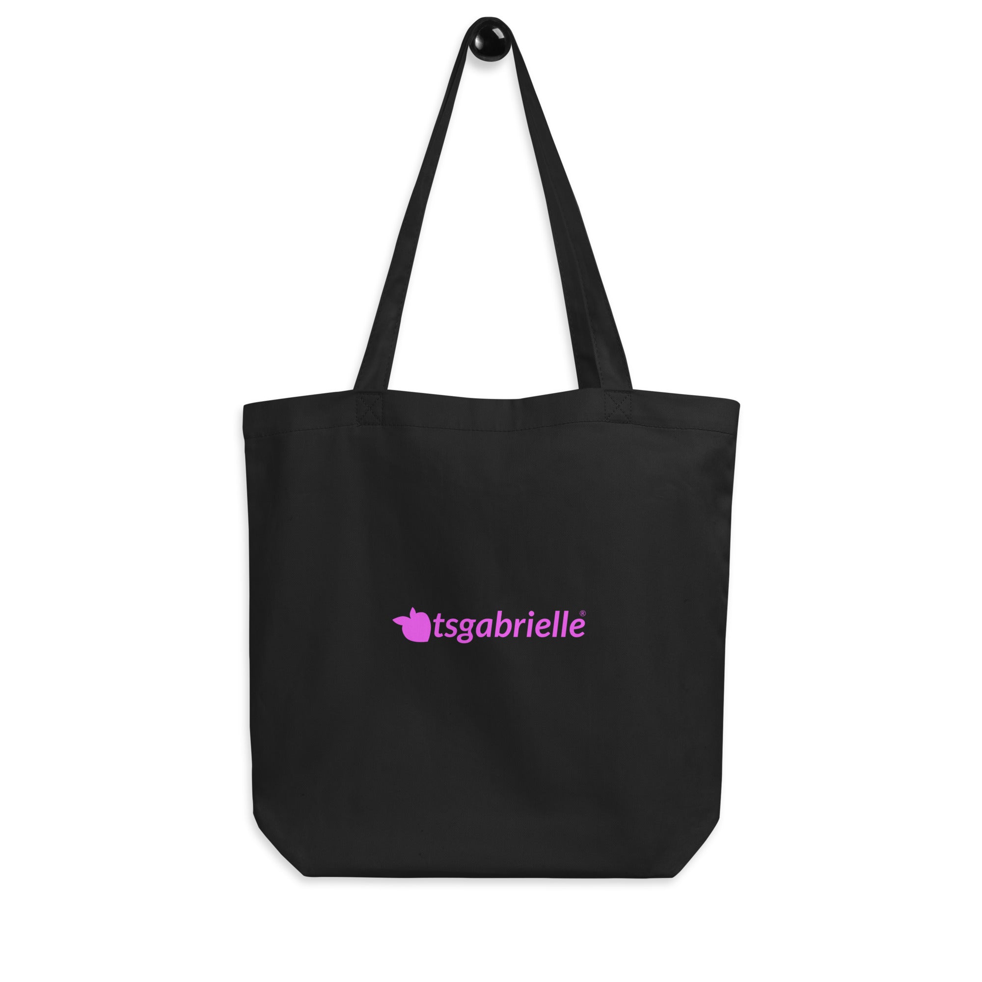 tsgabrielle® • Flamant Rose • Bag • Black • 100% Cotton Organic