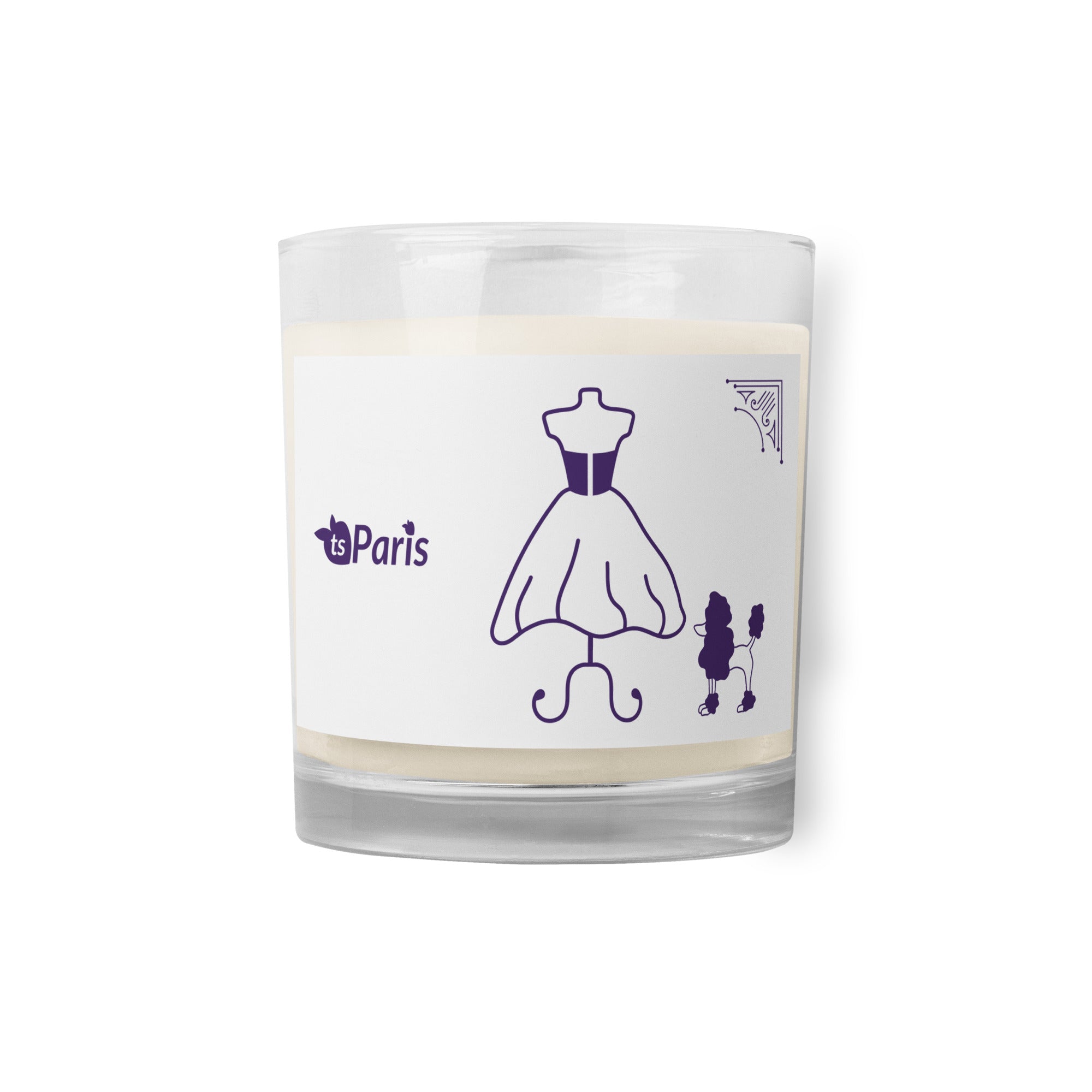 tsgabrielle® • Paris - Fashion Week • Glass Jar Soy Wax Candle