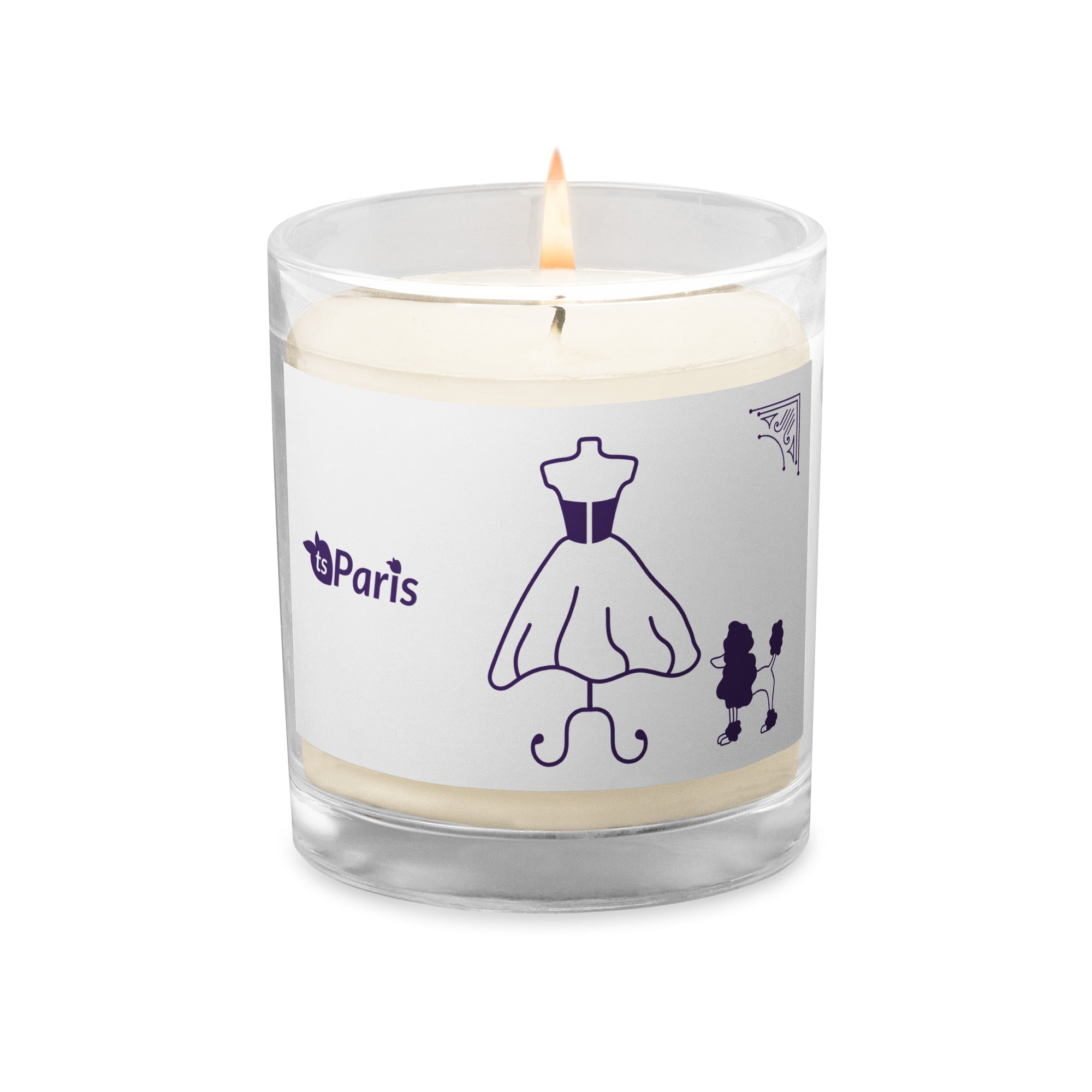 tsgabrielle® • Paris - Fashion Week • Glass Jar Soy Wax Candle
