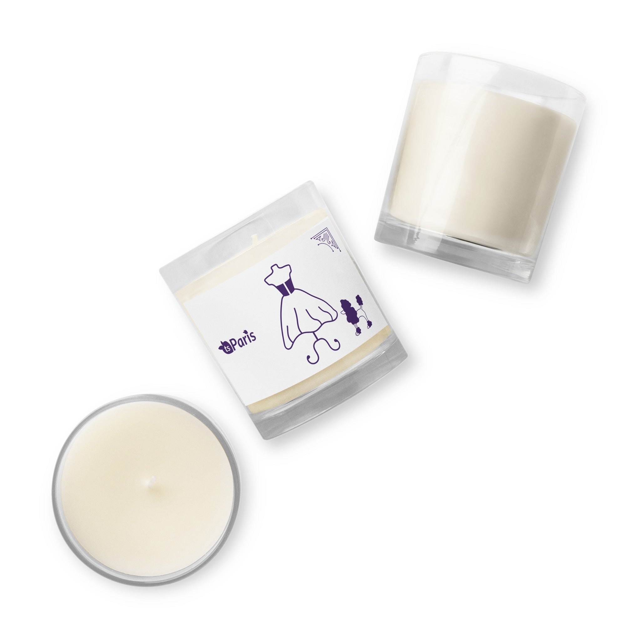 tsgabrielle® • Paris - Fashion Week • Glass Jar Soy Wax Candle
