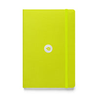 JournalBook® by tsgabrielle • Hardcover Bound Notebook • 8 Colors • Lime Lined Beige