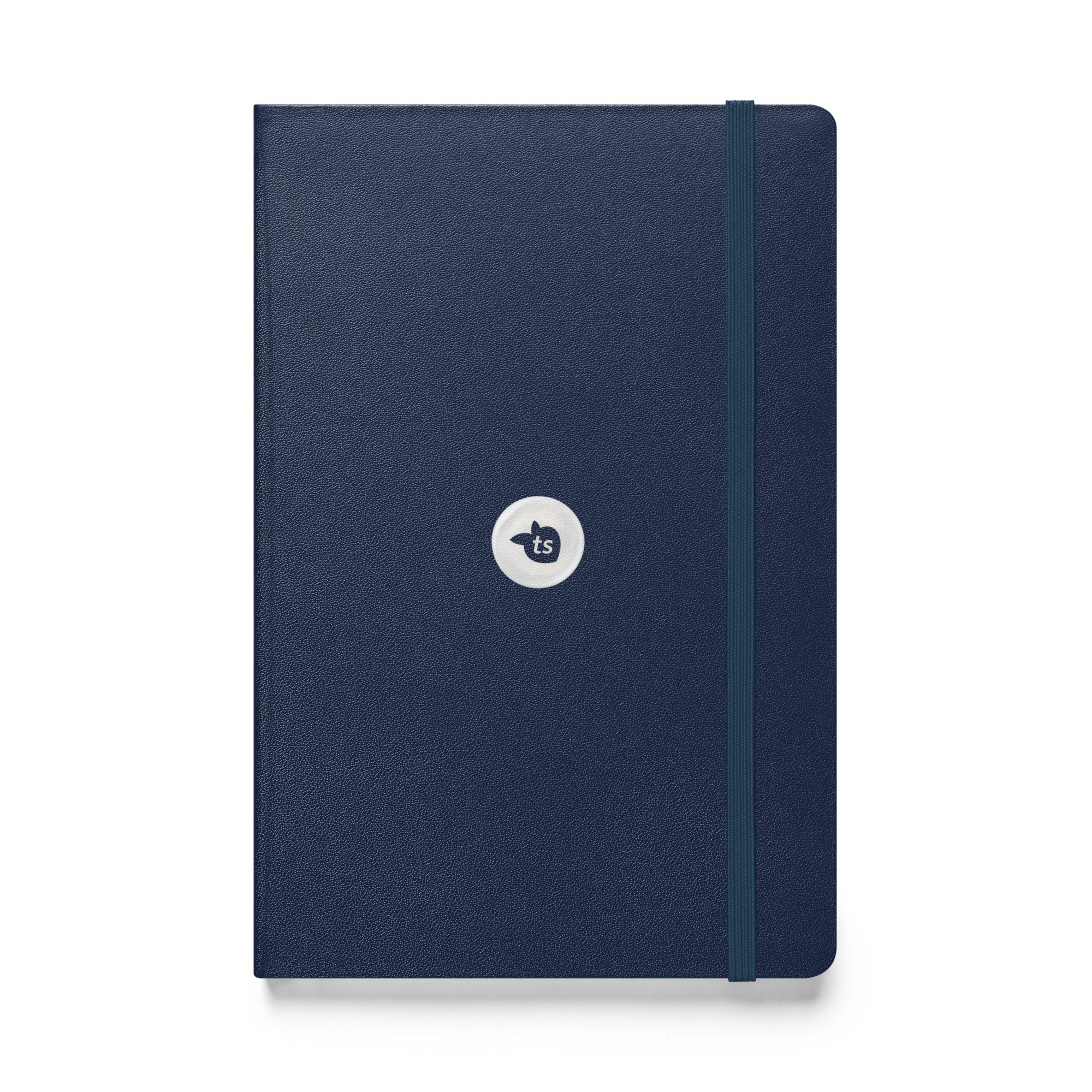 JournalBook® by tsgabrielle • Hardcover Bound Notebook • 8 Colors • Navy Lined Beige