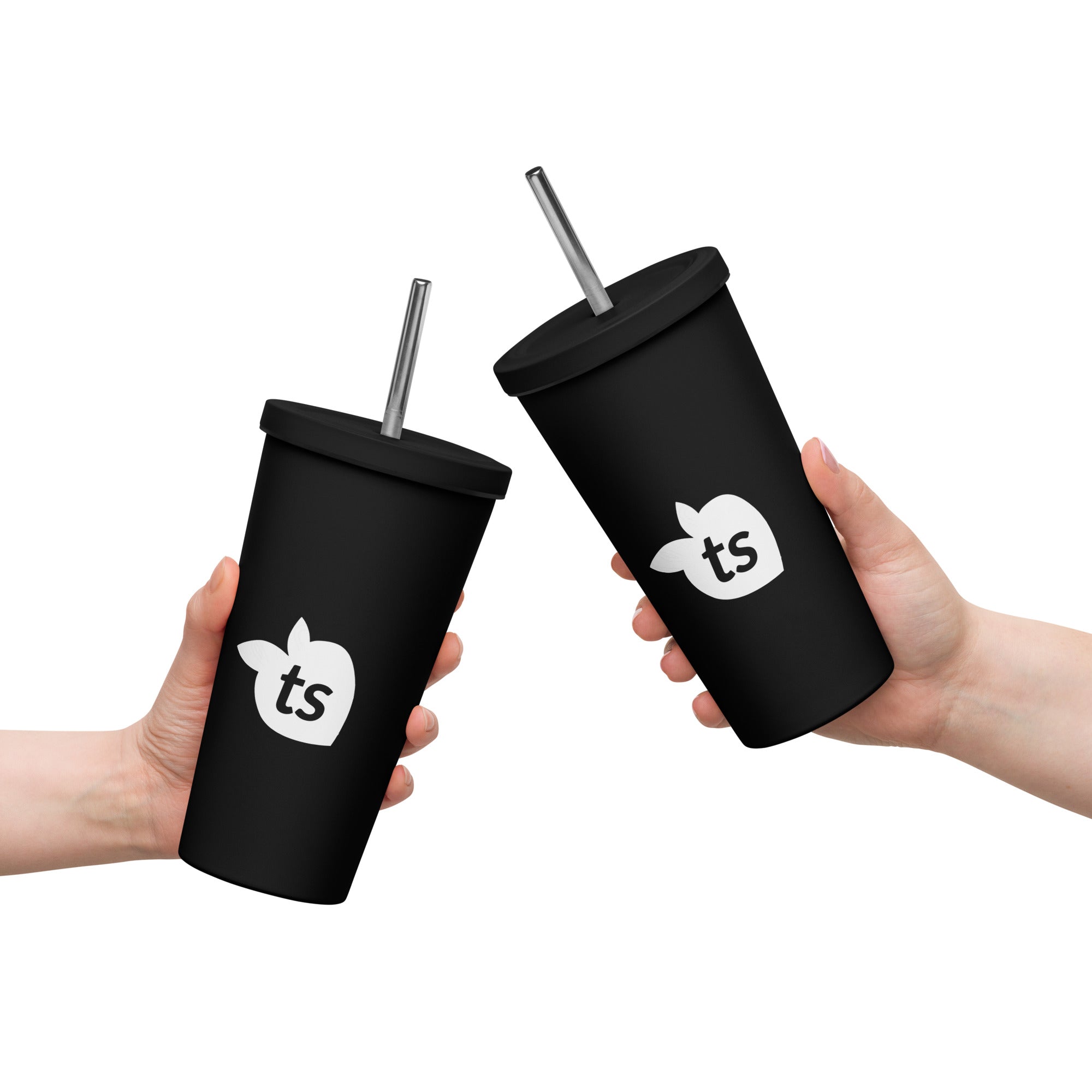 tsgabrielle® • Tumbler • Stainless Steel • Black • 20 oz