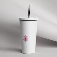 tsgabrielle® • Paris - Marie Antoinette • Tumbler • Stainless Steel • White • 20 oz