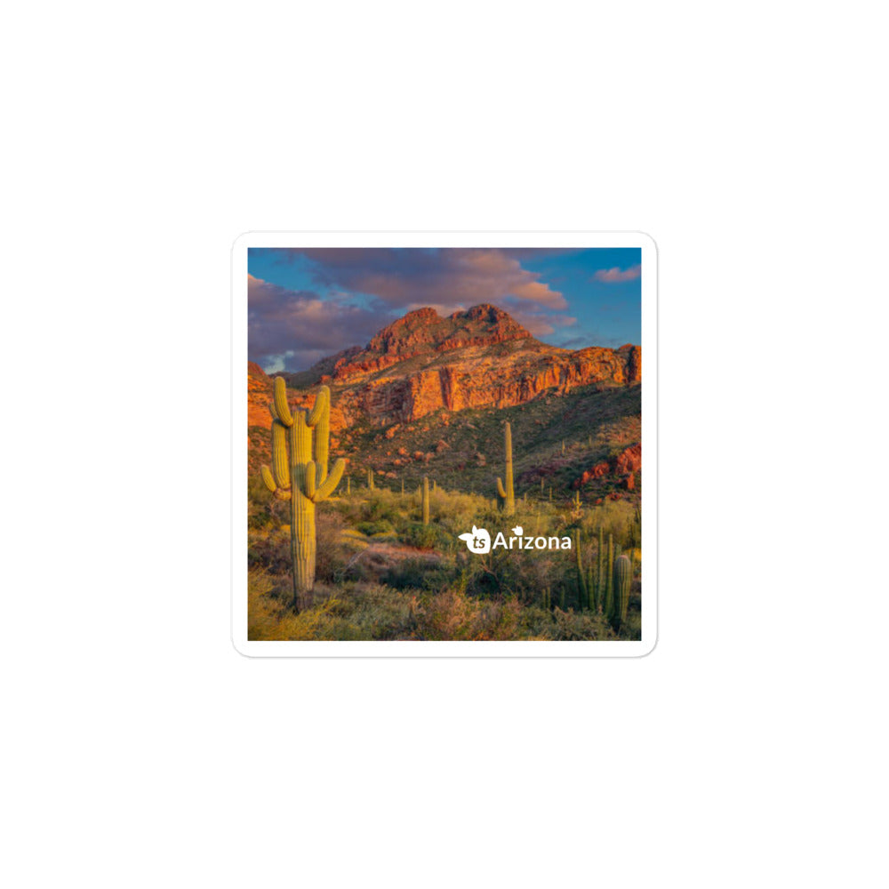250 - tsgabrielle® • Arizona - Tucson-bjergkæden • Klistermærker uden bobler • 3 størrelser