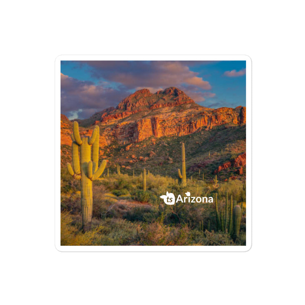 250 - tsgabrielle® • Arizona - Tucson-bjergkæden • Klistermærker uden bobler • 3 størrelser