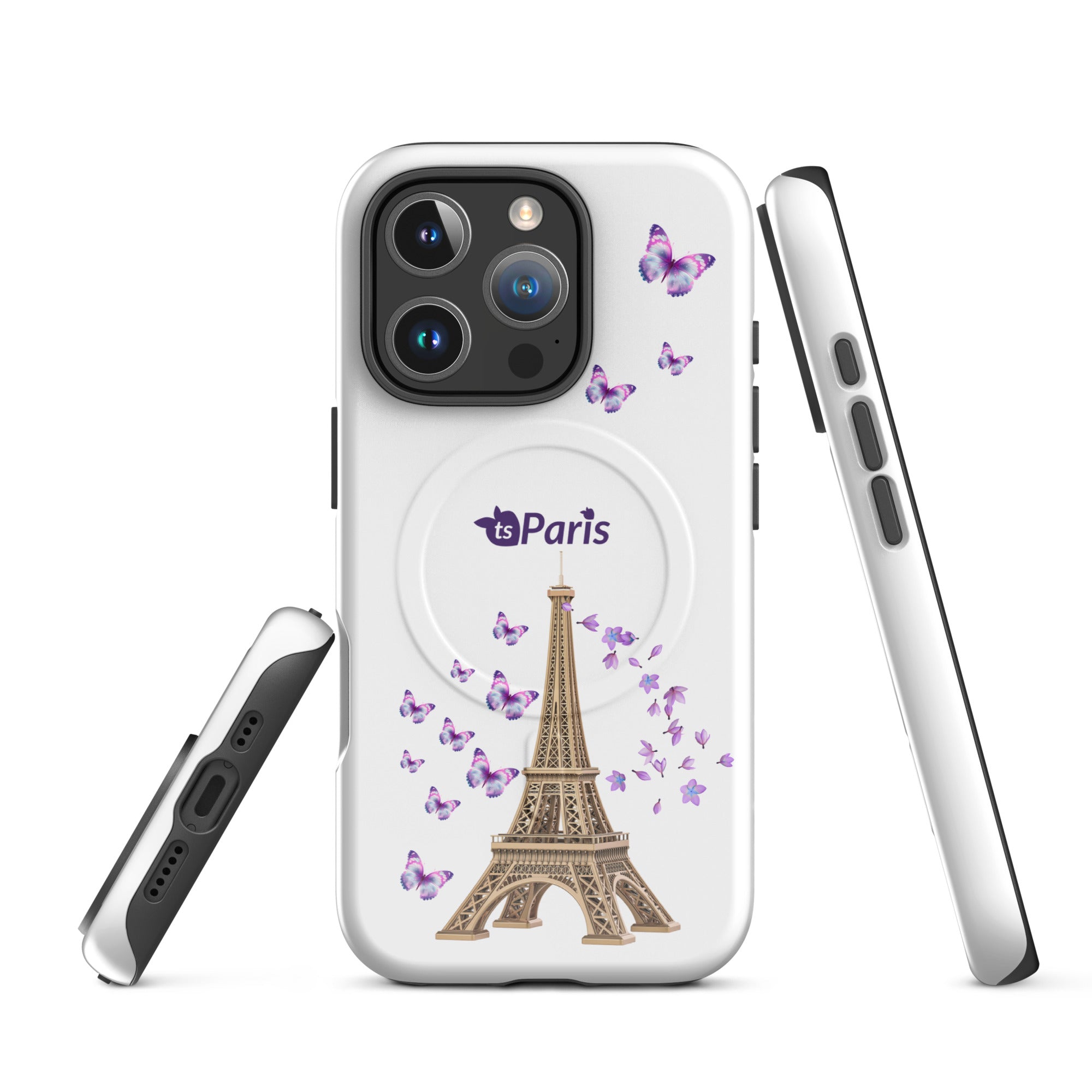 tsgabrielle® • Paris - La Tour Eiffel • Tough Case Compatible with iPhone® • MagSafe® • Latest Models •