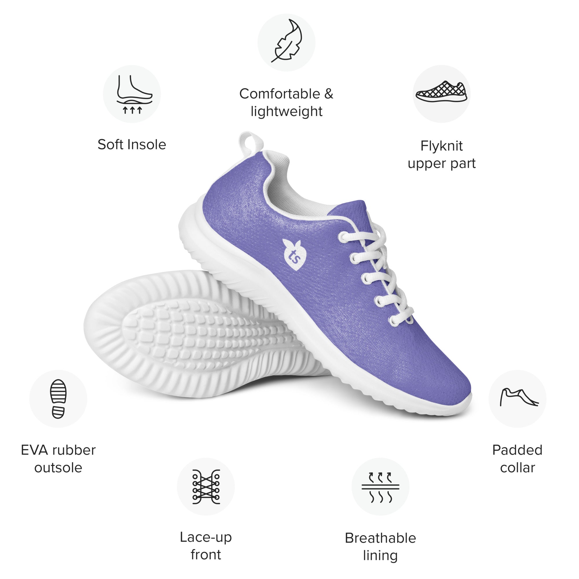 tsgabrielle® • Men's • Athletic Shoes • Moody Blue