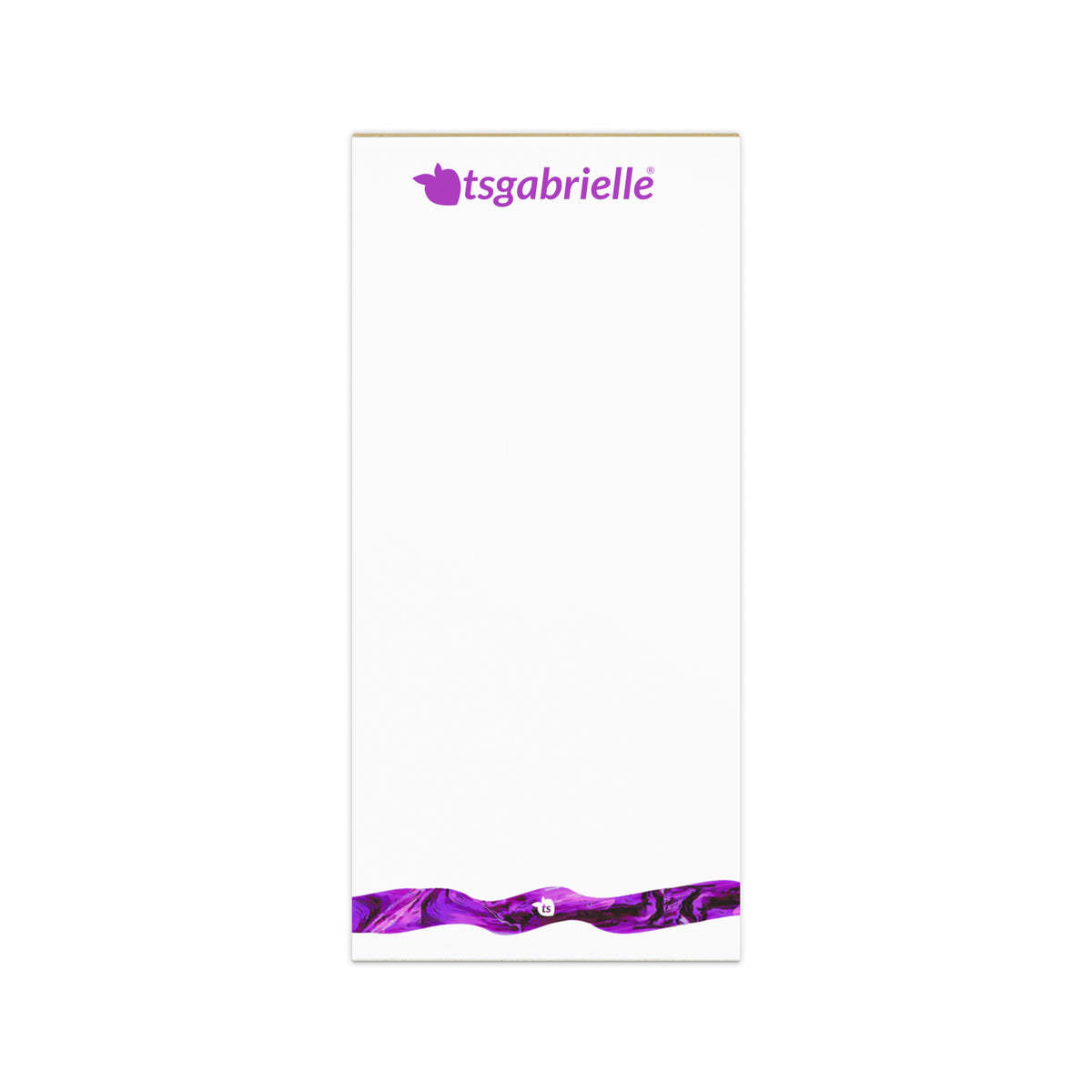 tsgabrielle® • Notepad • White • 3 Sizes •