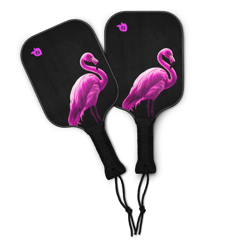400 - tsgarielle® • Flamant Rose • Pickleball-paddelsæt • Sort