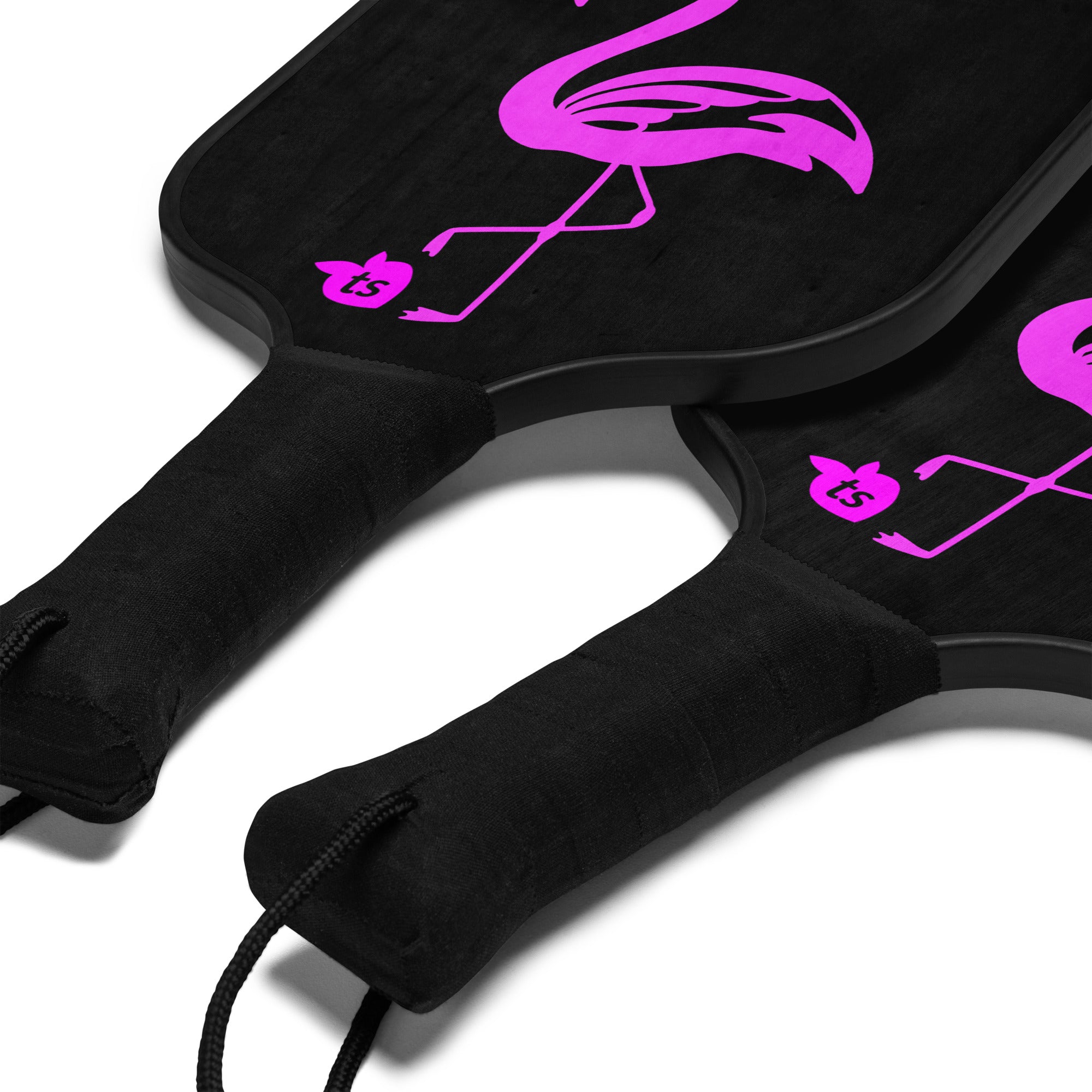 400 - tsgarielle® • Flamant Rose • Pickleball-paddelsæt • Sort