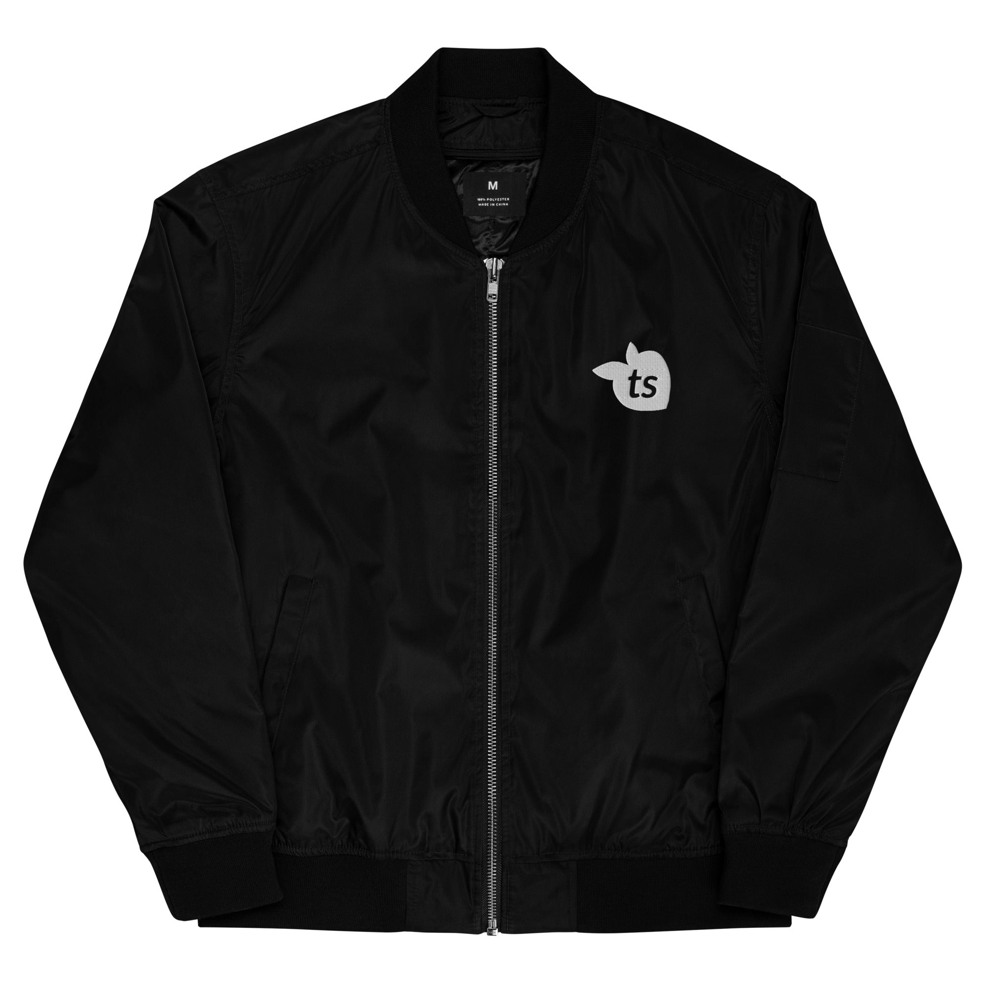 tsgabrielle® • Herre • Premium bomberjakke • Sort