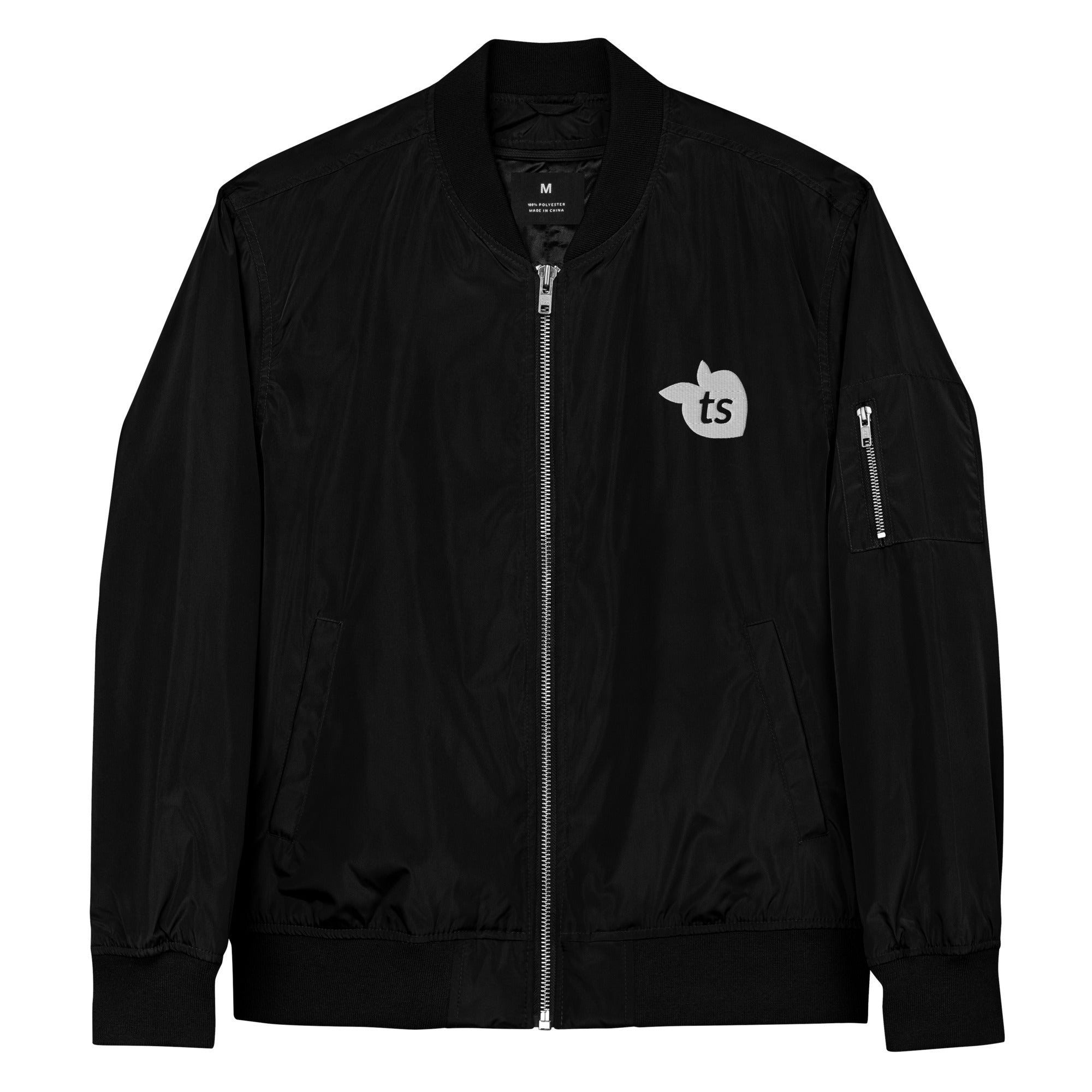 tsgabrielle® • Herre • Premium bomberjakke • Sort