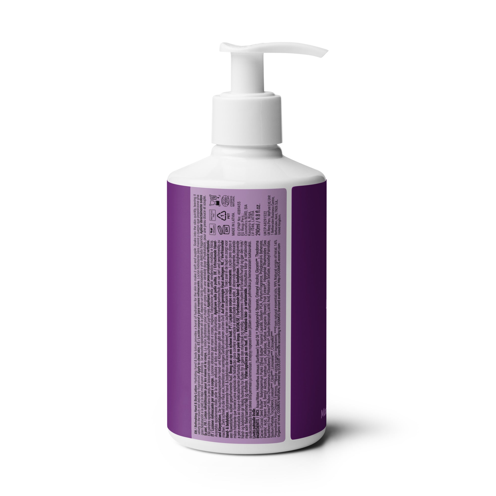 tsgabrielle • Beauté • Beauty • Forfriskende hånd- og bodylotion • 290 ml