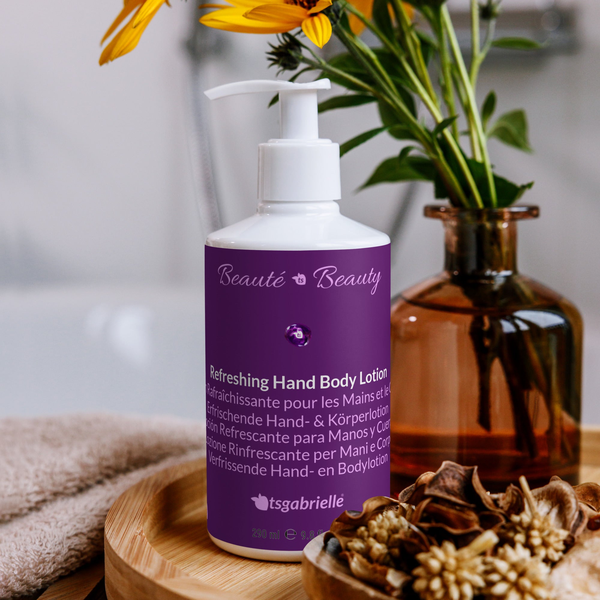 tsgabrielle • Beauté • Beauty • Forfriskende hånd- og bodylotion • 290 ml