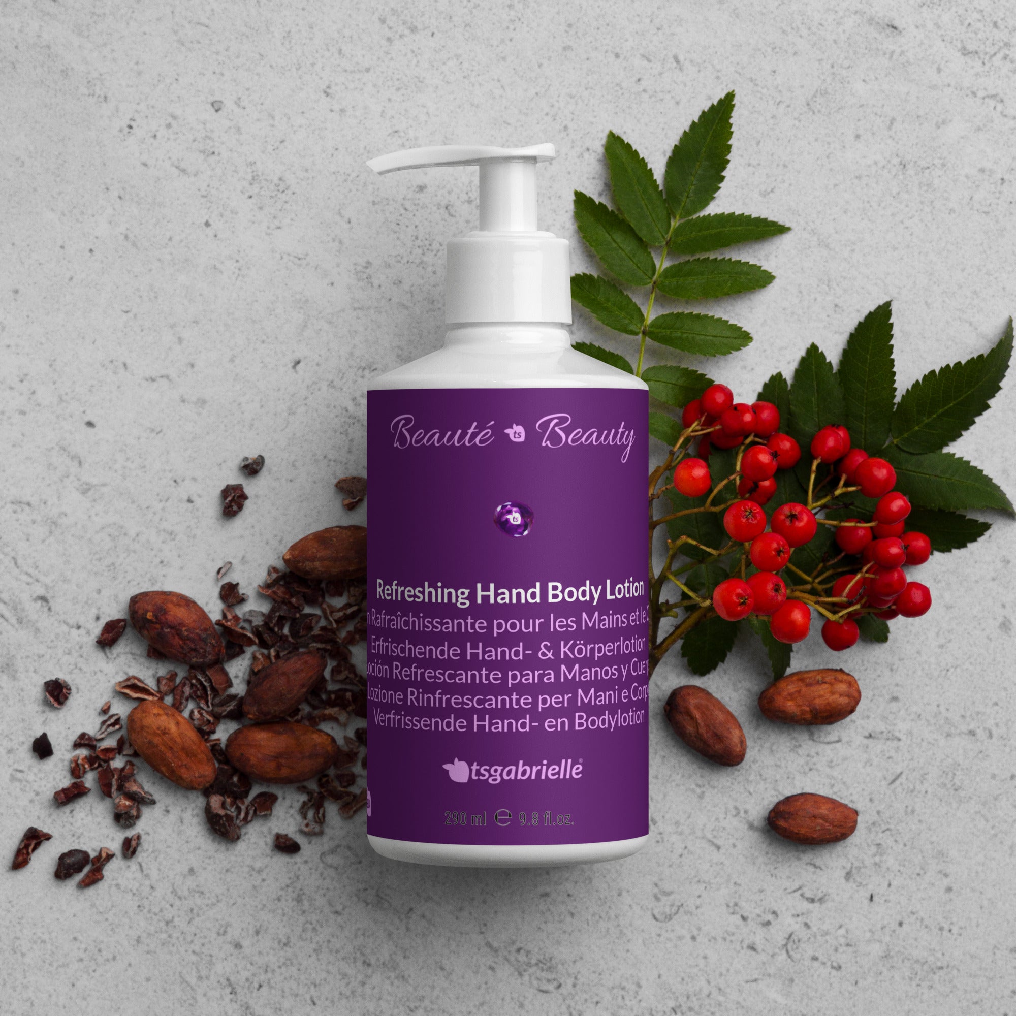 tsgabrielle • Beauté • Beauty • Forfriskende hånd- og bodylotion • 290 ml