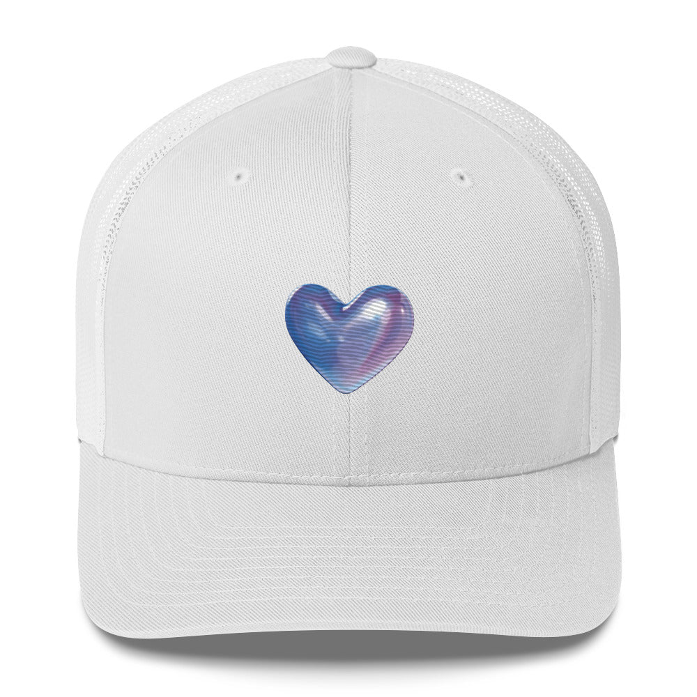 tsgabrielle® • TransLove • Trucker Cap • White